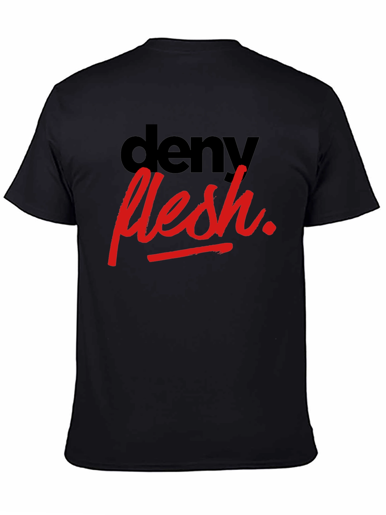 Deny Flesh Graphic Tee - Stylish & Edgy T-Shirt