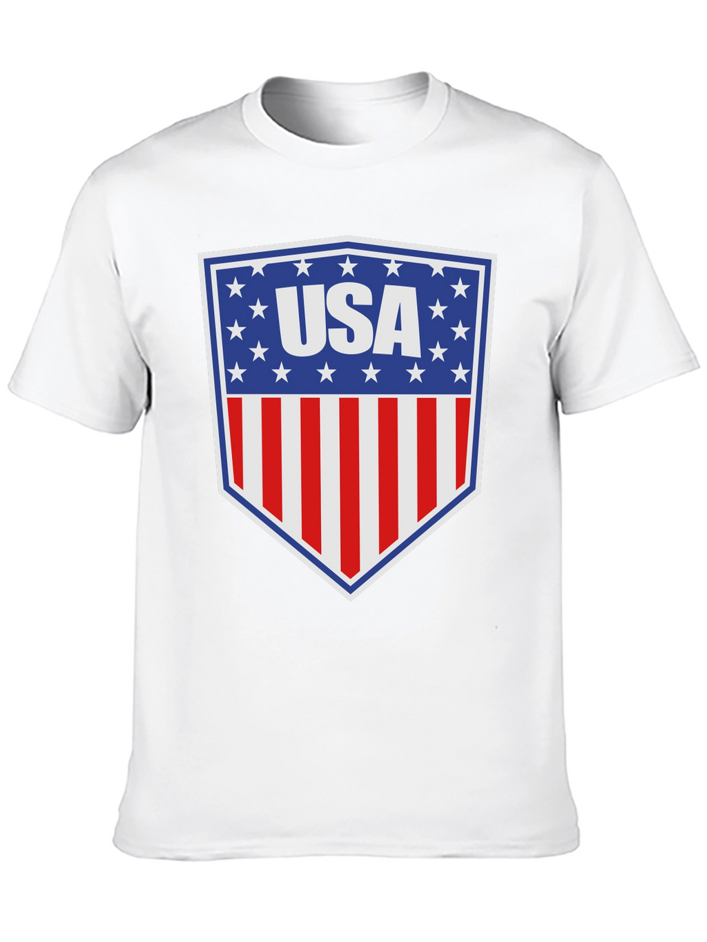 USA Patriotic T-Shirt - American Flag Design