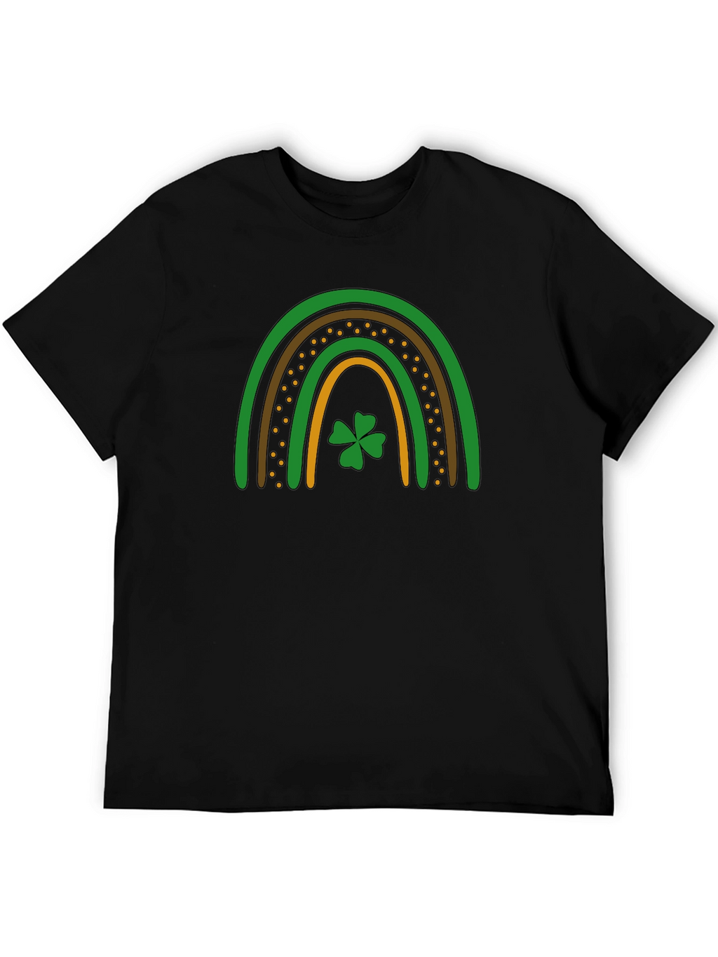 St. Patricks Day Rainbow Shamrock T-Shirt