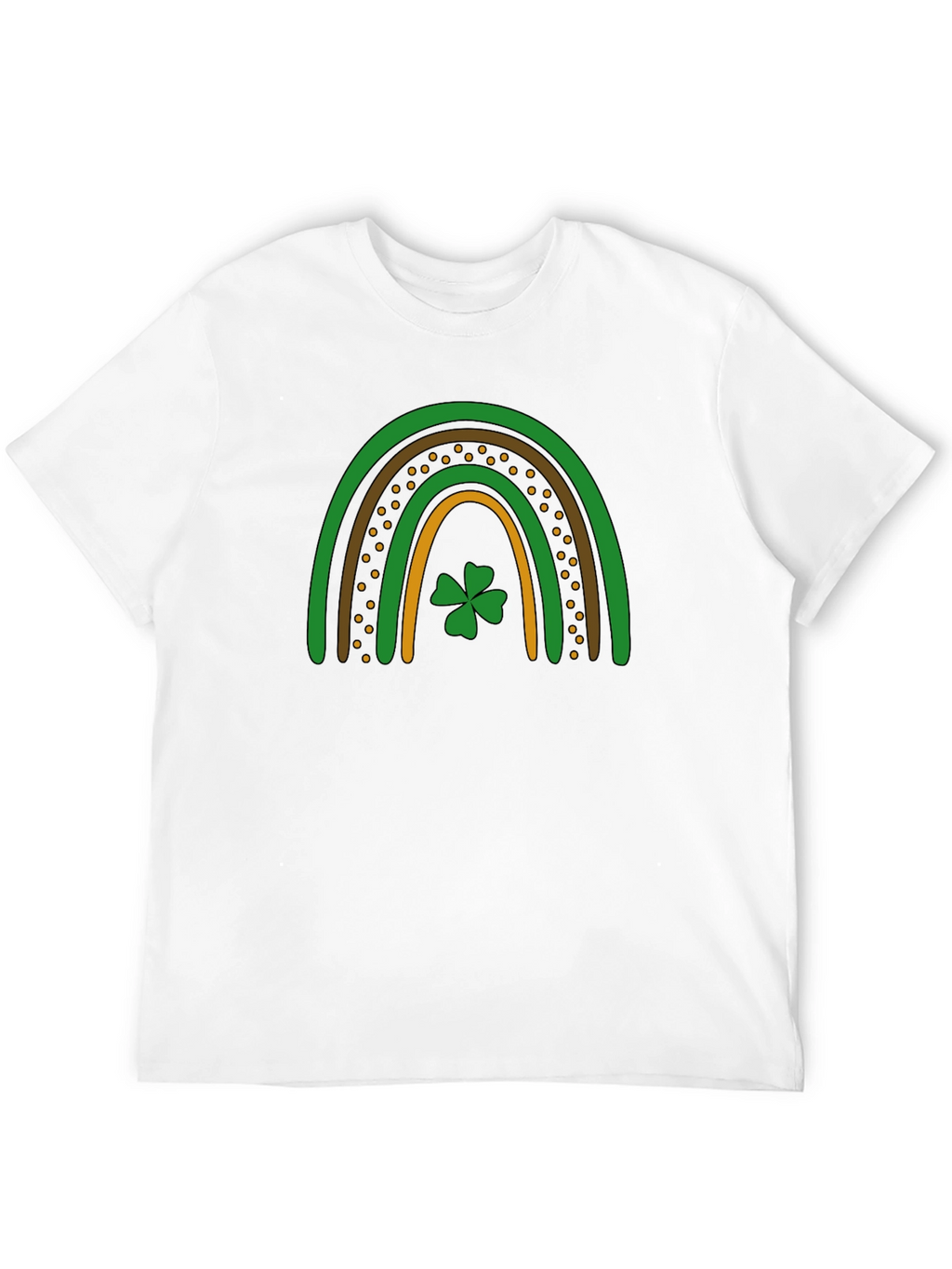St. Patricks Day Rainbow Shamrock T-Shirt