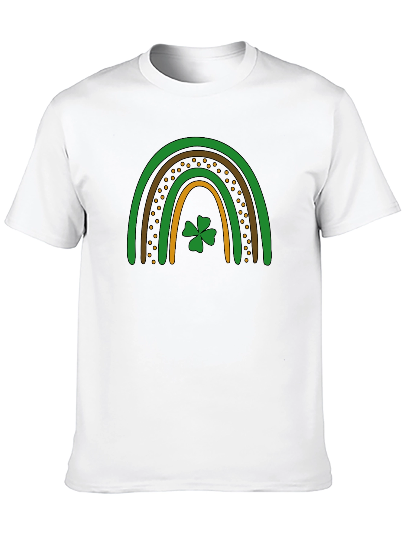 St. Patricks Day Rainbow Shamrock T-Shirt