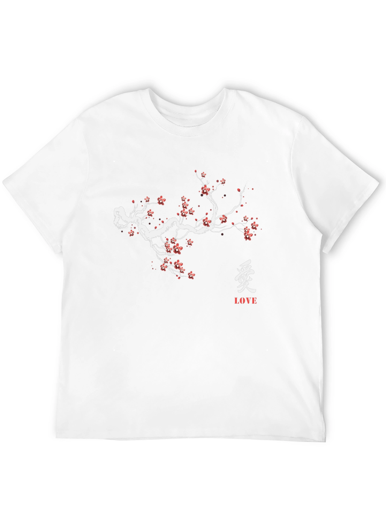 Cherry Blossom Love Graphic T-Shirt