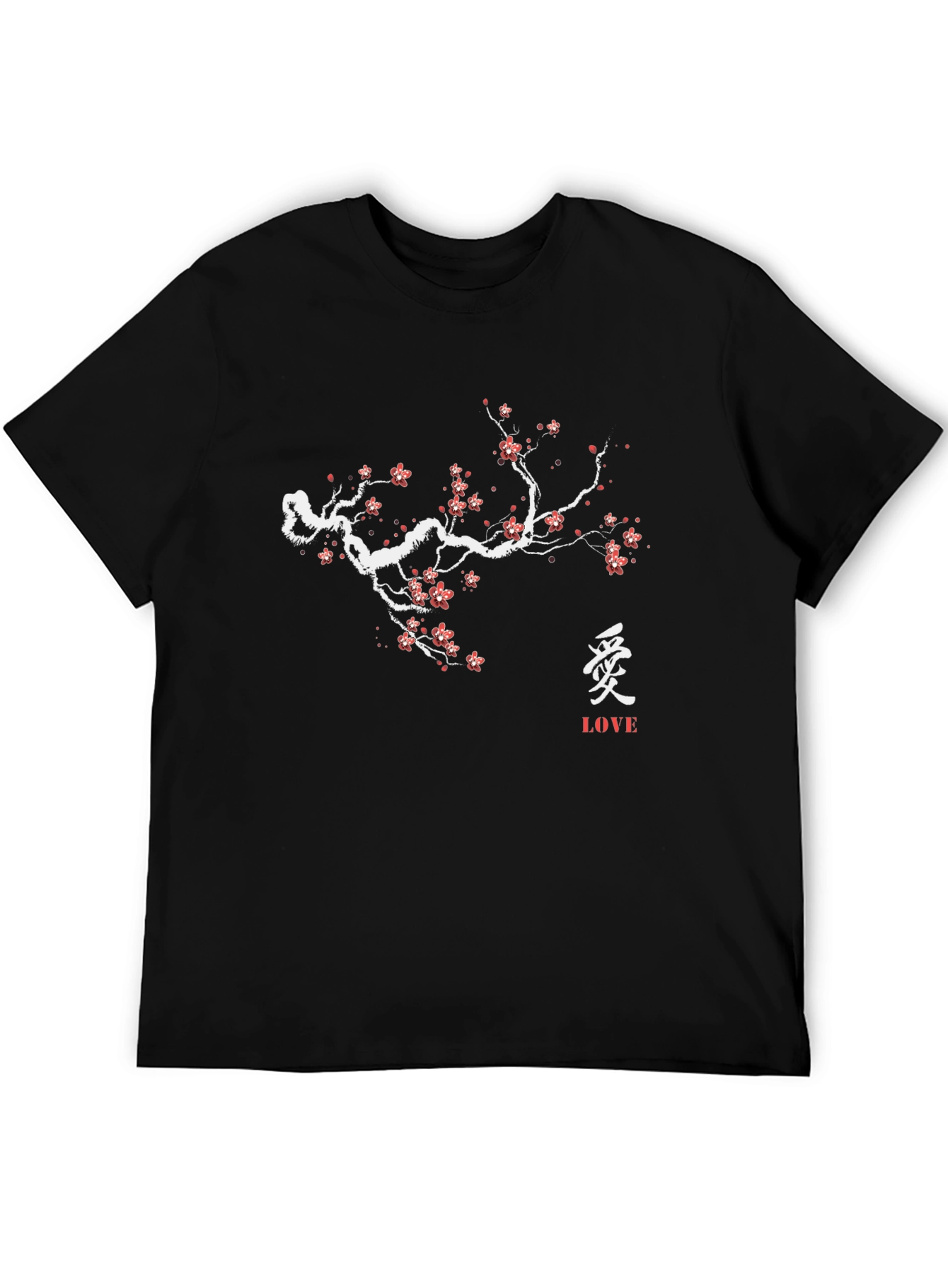 Cherry Blossom Love Graphic T-Shirt
