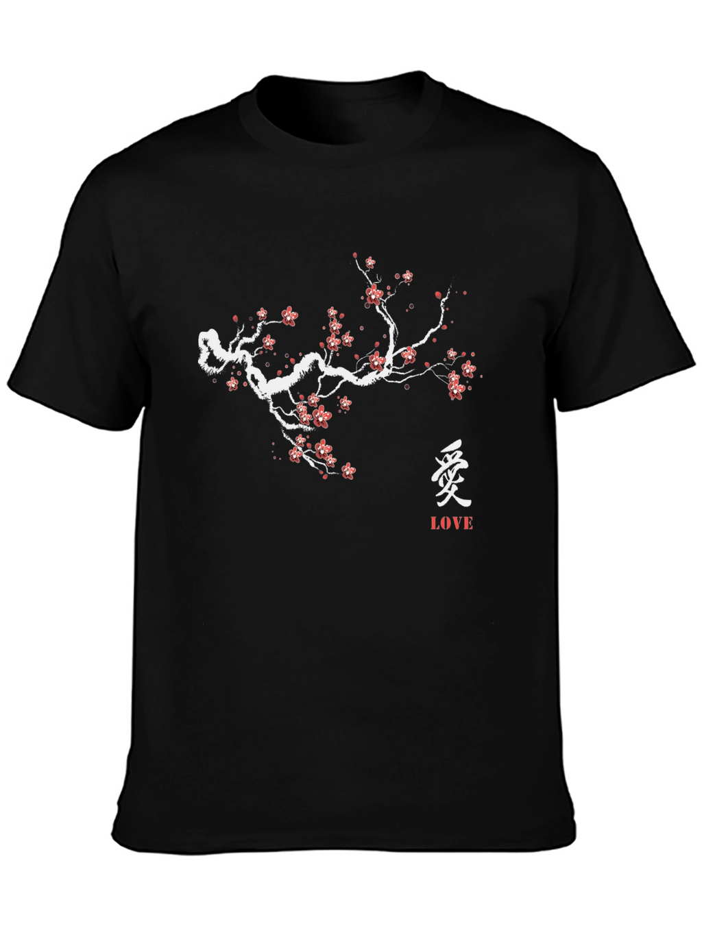 Cherry Blossom Love Graphic T-Shirt