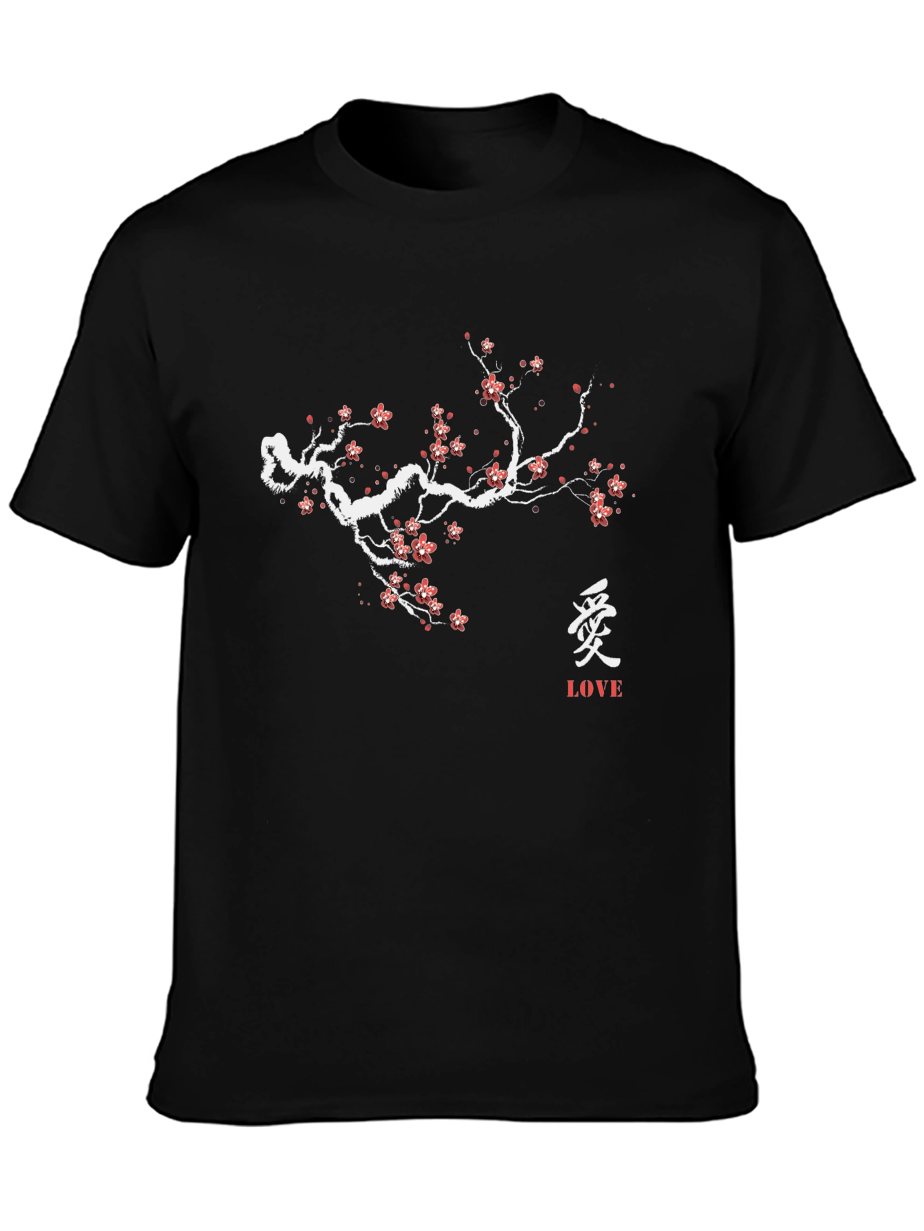 Cherry Blossom Love Graphic T-Shirt