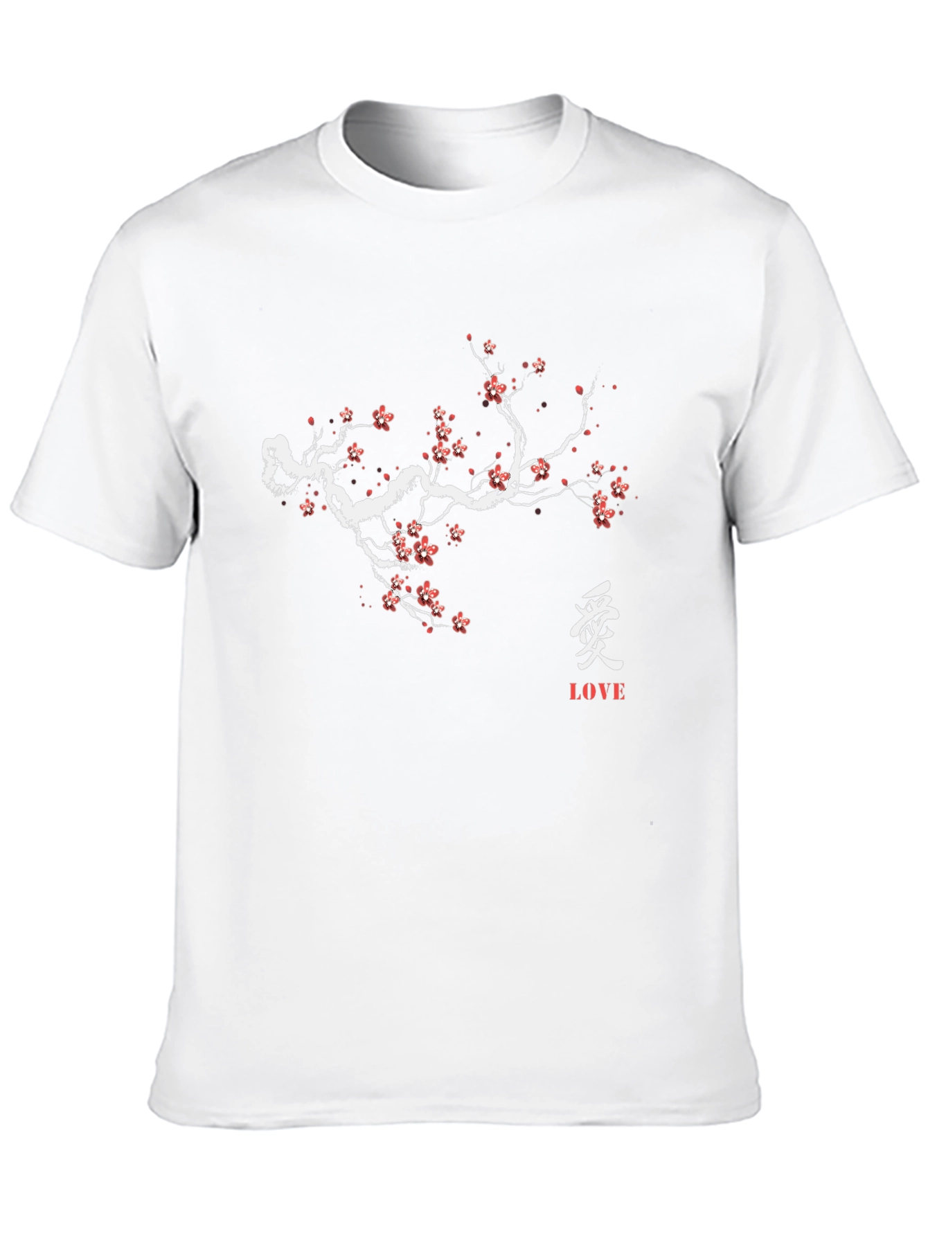 Cherry Blossom Love Graphic T-Shirt