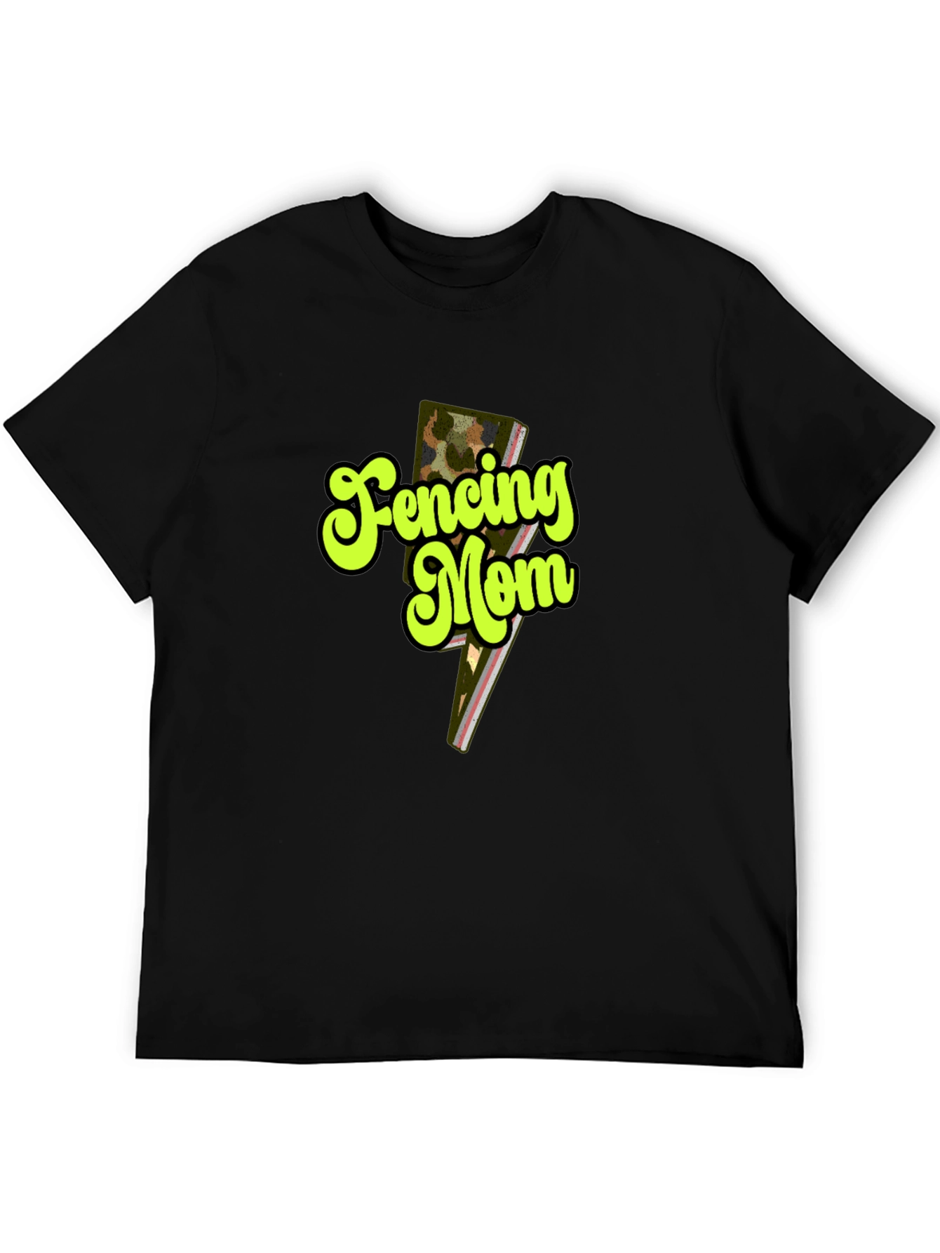 Fencing Mom T-Shirt - Stylish Sports Parent Apparel