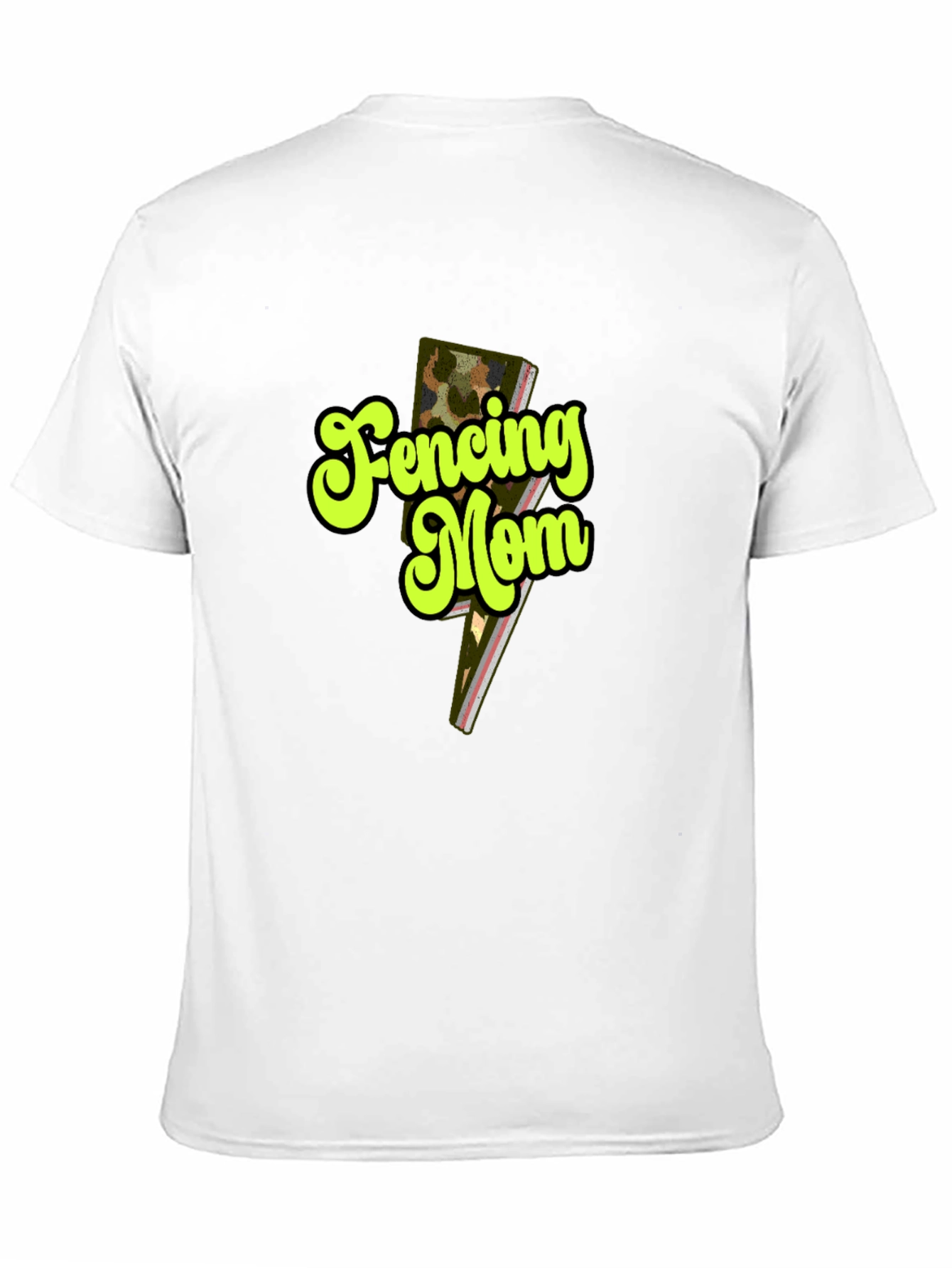 Fencing Mom T-Shirt - Stylish Sports Parent Apparel