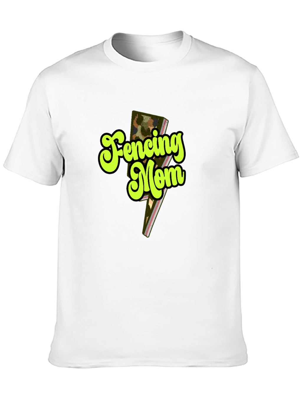 Fencing Mom T-Shirt - Stylish Sports Parent Apparel