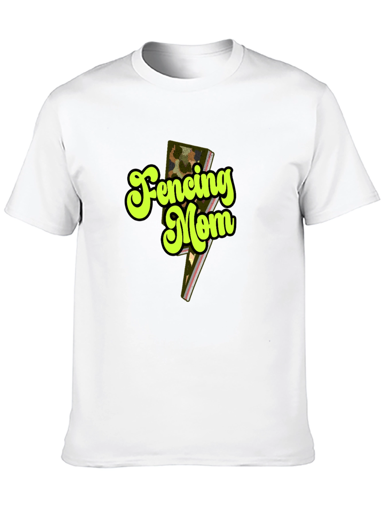 Fencing Mom T-Shirt - Stylish Sports Parent Apparel