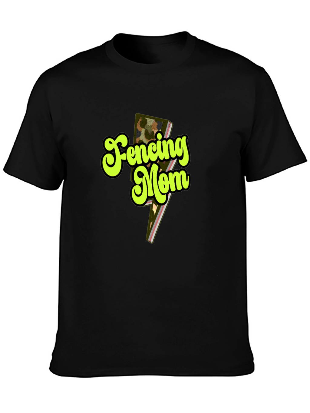 Fencing Mom T-Shirt - Stylish Sports Parent Apparel
