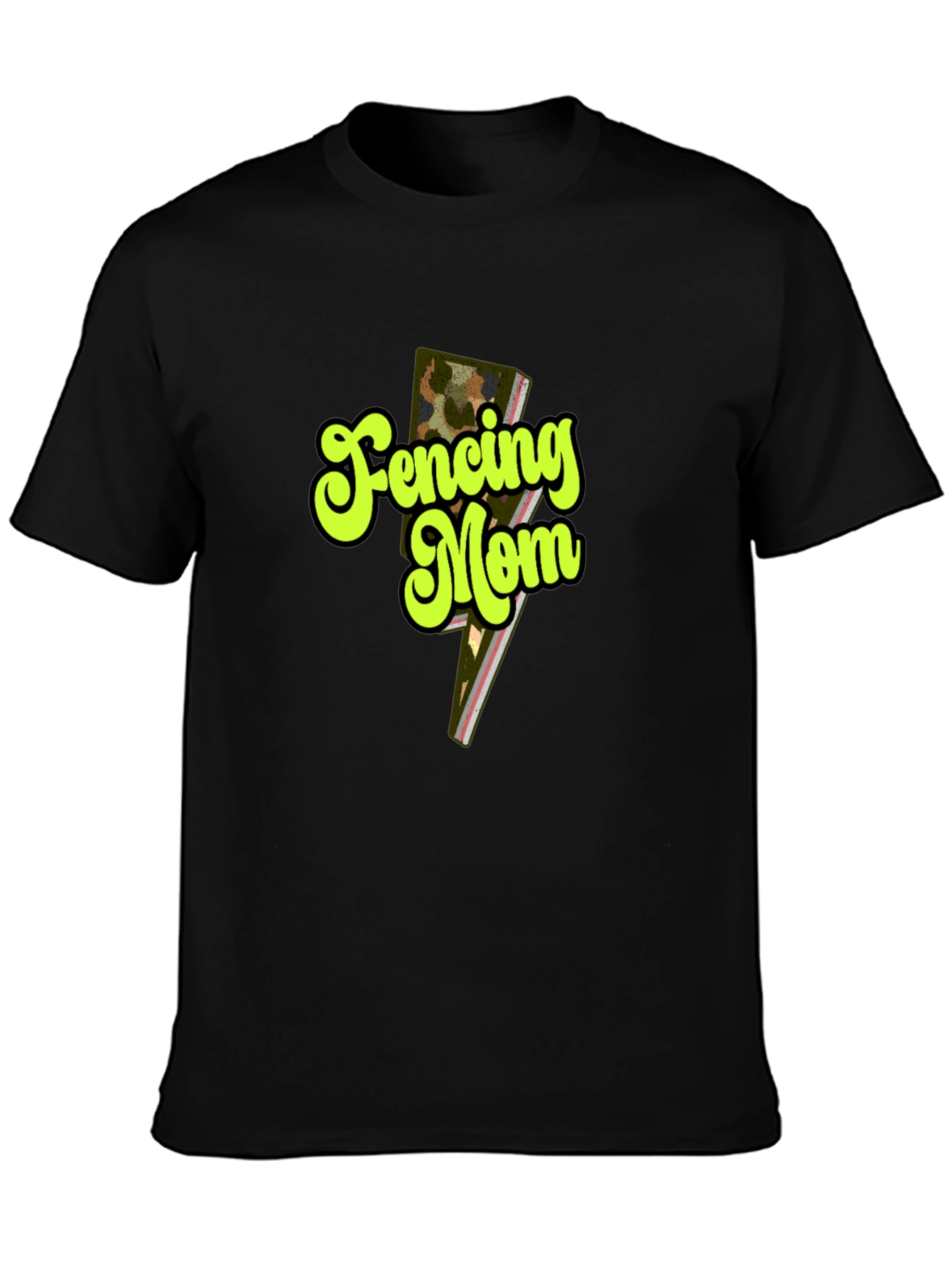 Fencing Mom T-Shirt - Stylish Sports Parent Apparel