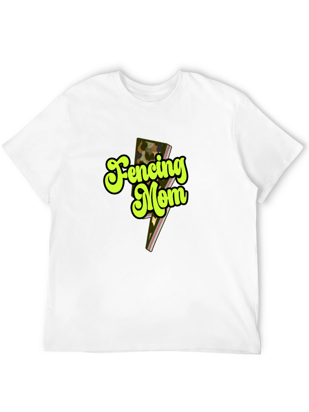 Fencing Mom T-Shirt - Stylish Sports Parent Apparel