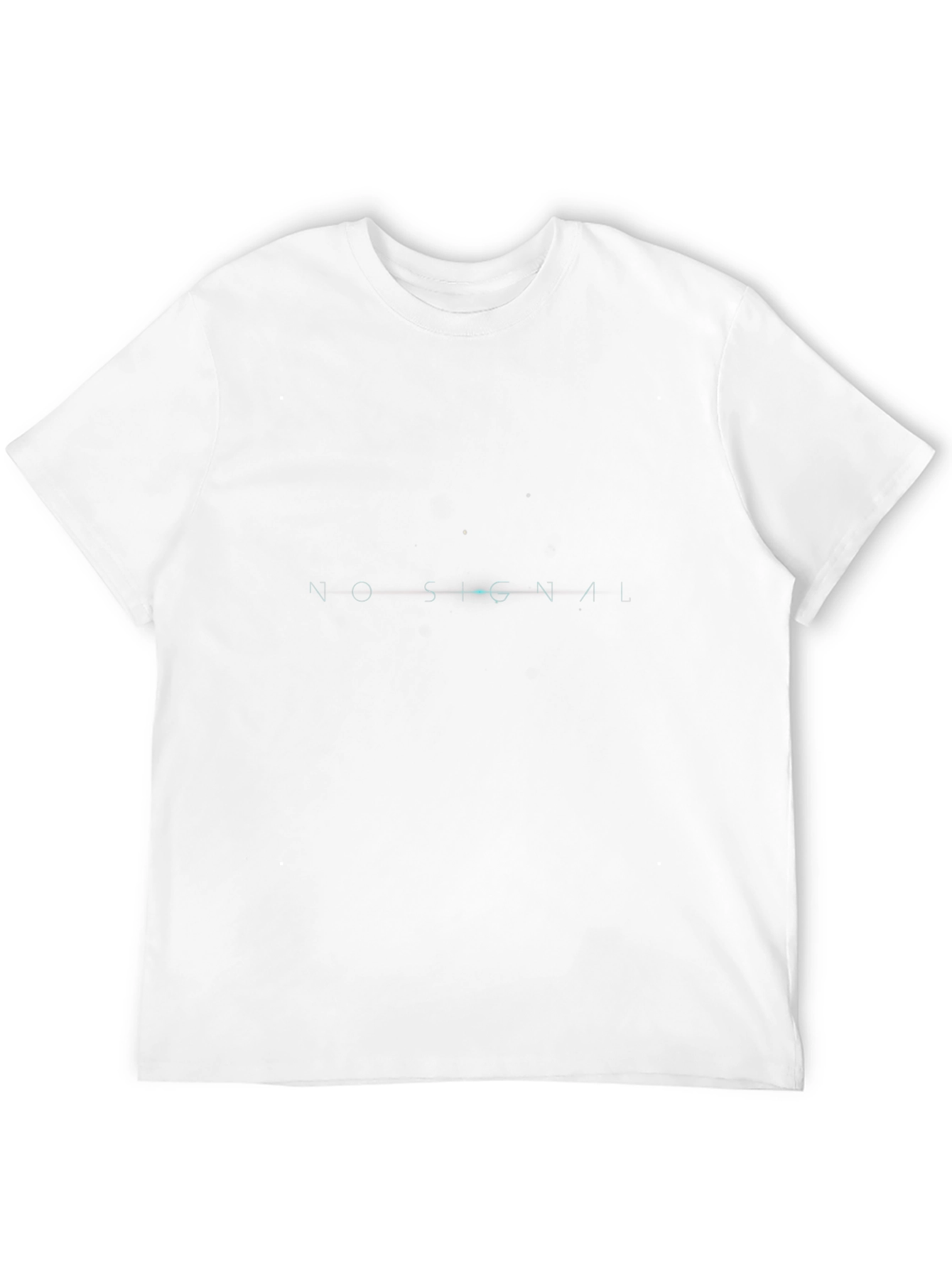 No Signal T-Shirt Black Modern Style