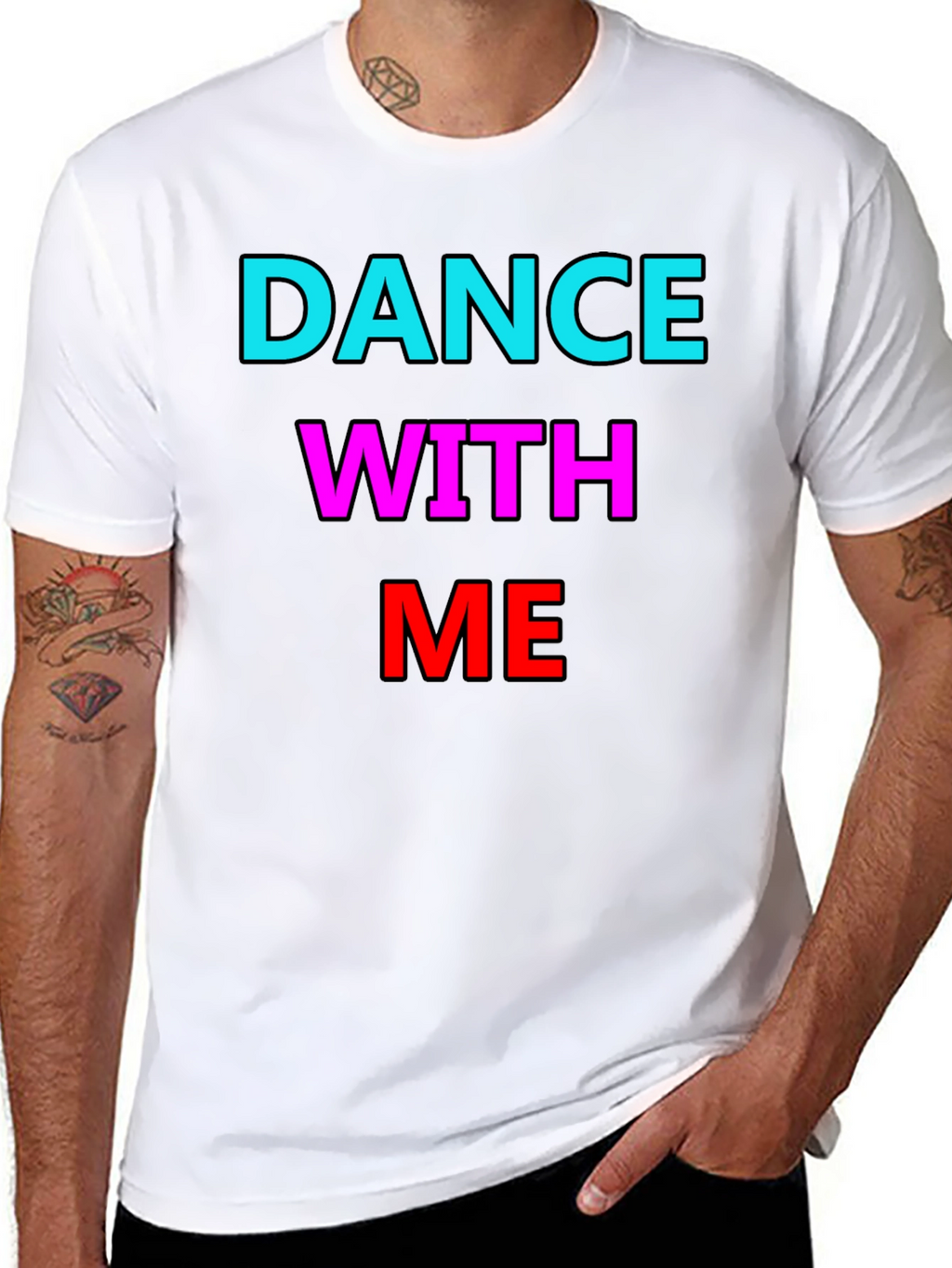 Dance With Me Graphic Tee - Bold Statement Shirt