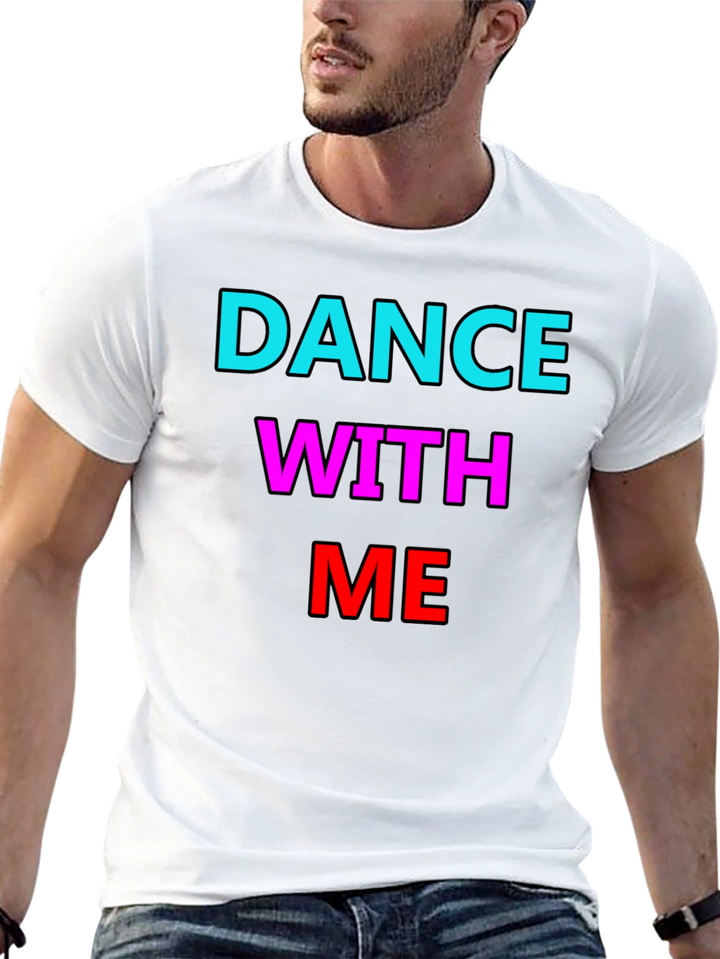 Dance With Me Graphic Tee - Bold Statement Shirt