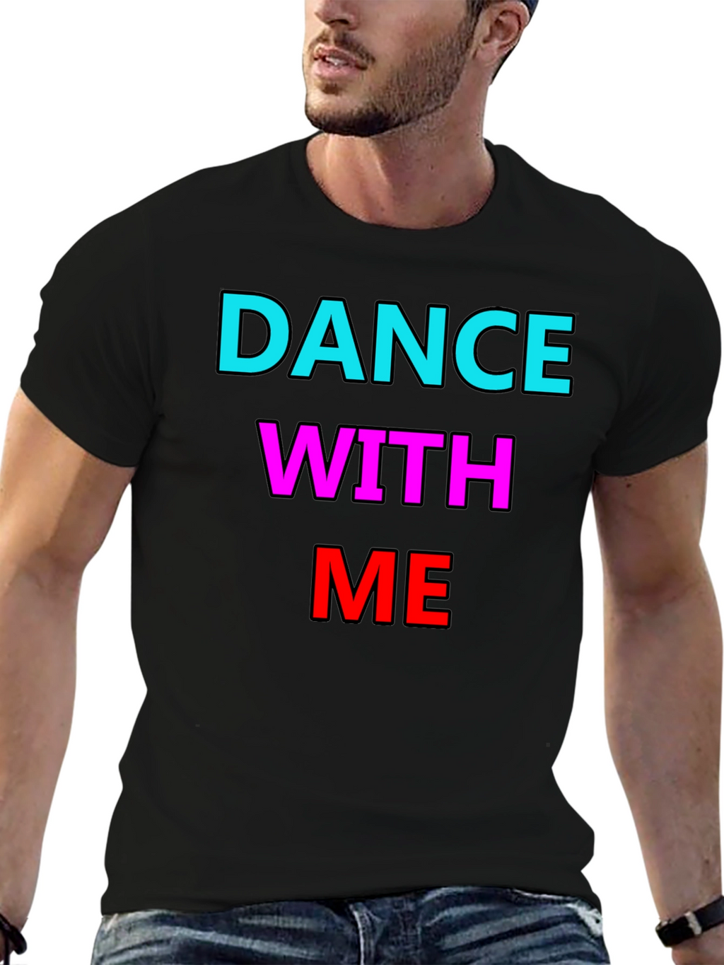 Dance With Me Graphic Tee - Bold Statement Shirt