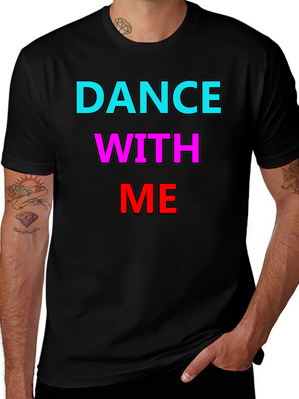 Dance With Me Graphic Tee - Bold Statement Shirt