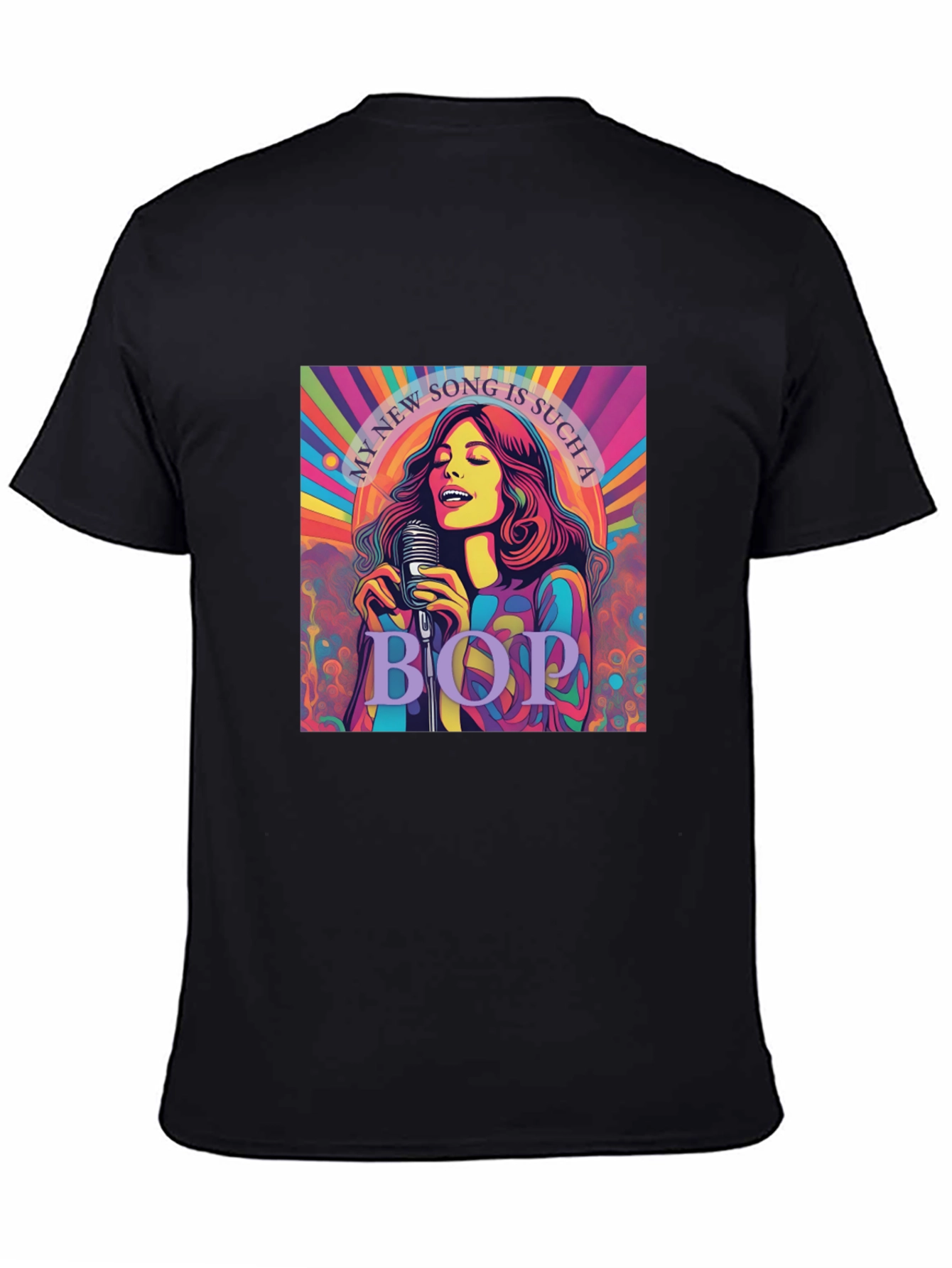 Retro My New Song Graphic Tee