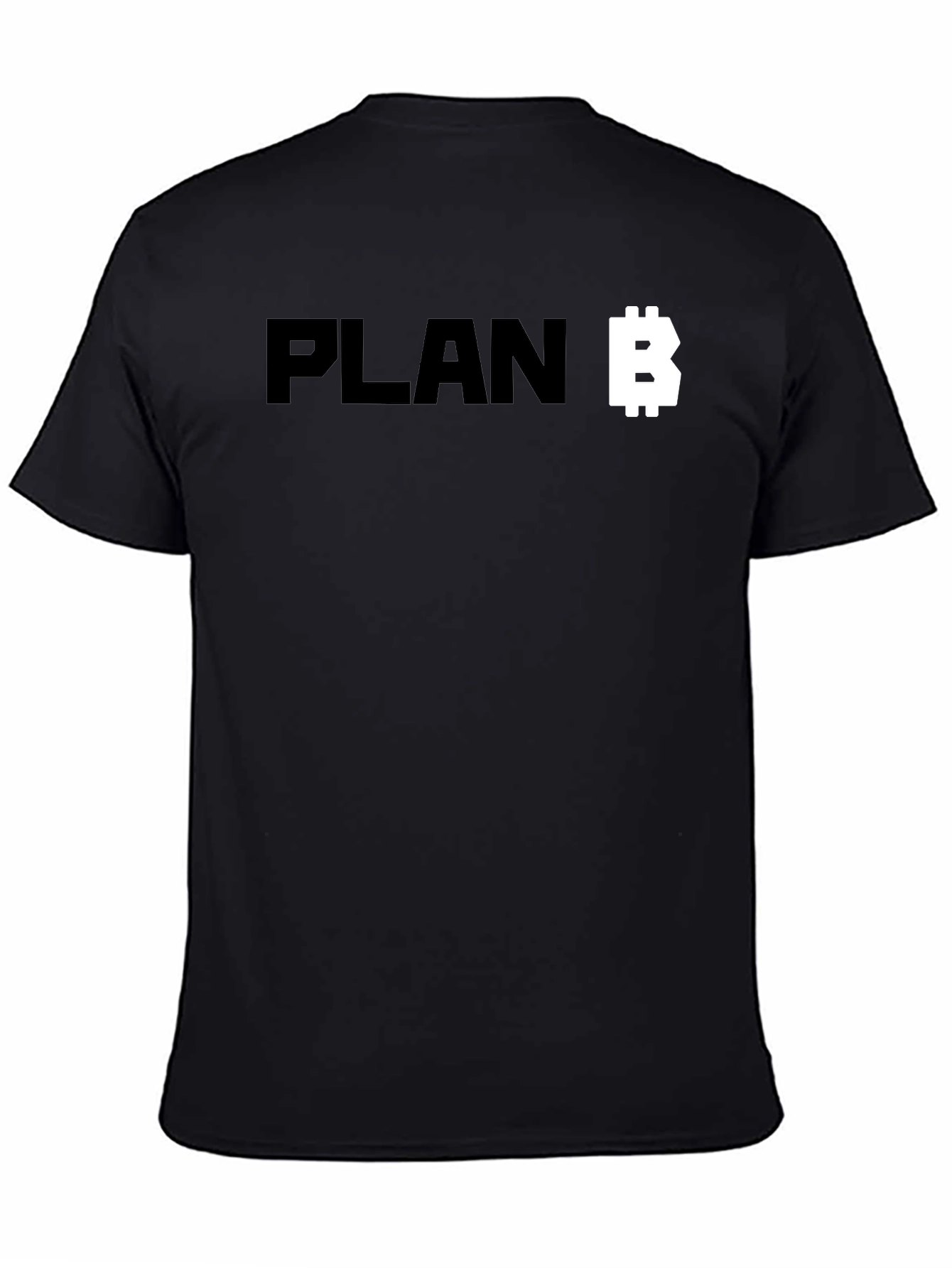 Plan B Bitcoin Crypto Black T-Shirt