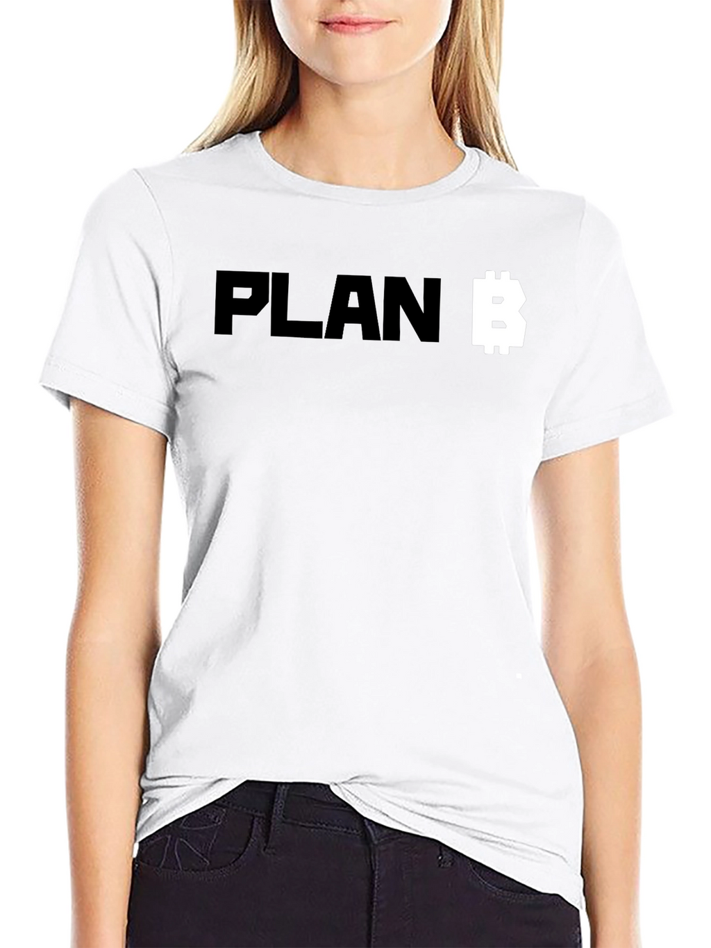 Plan B Bitcoin Crypto Black T-Shirt