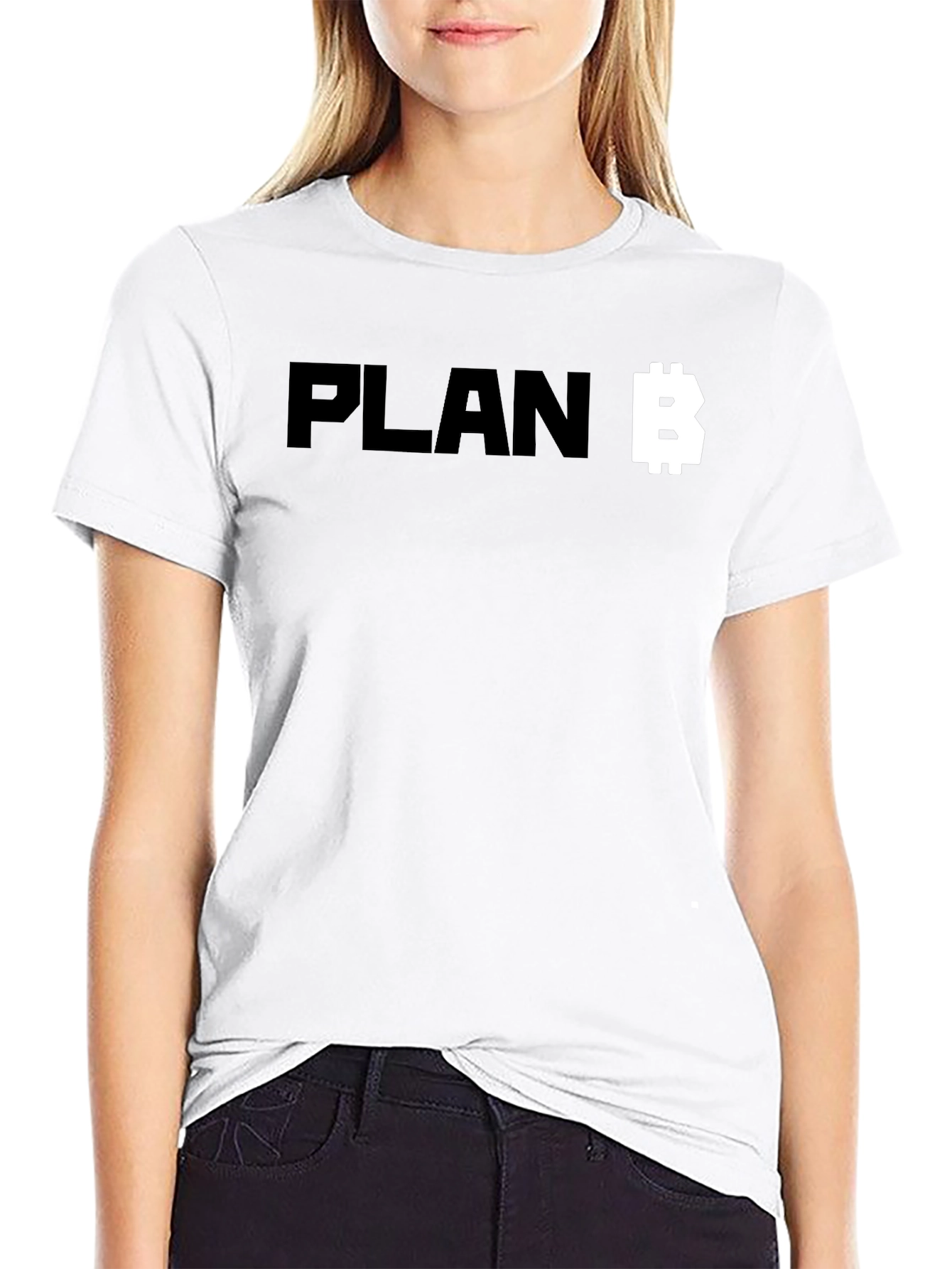 Plan B Bitcoin Crypto Black T-Shirt