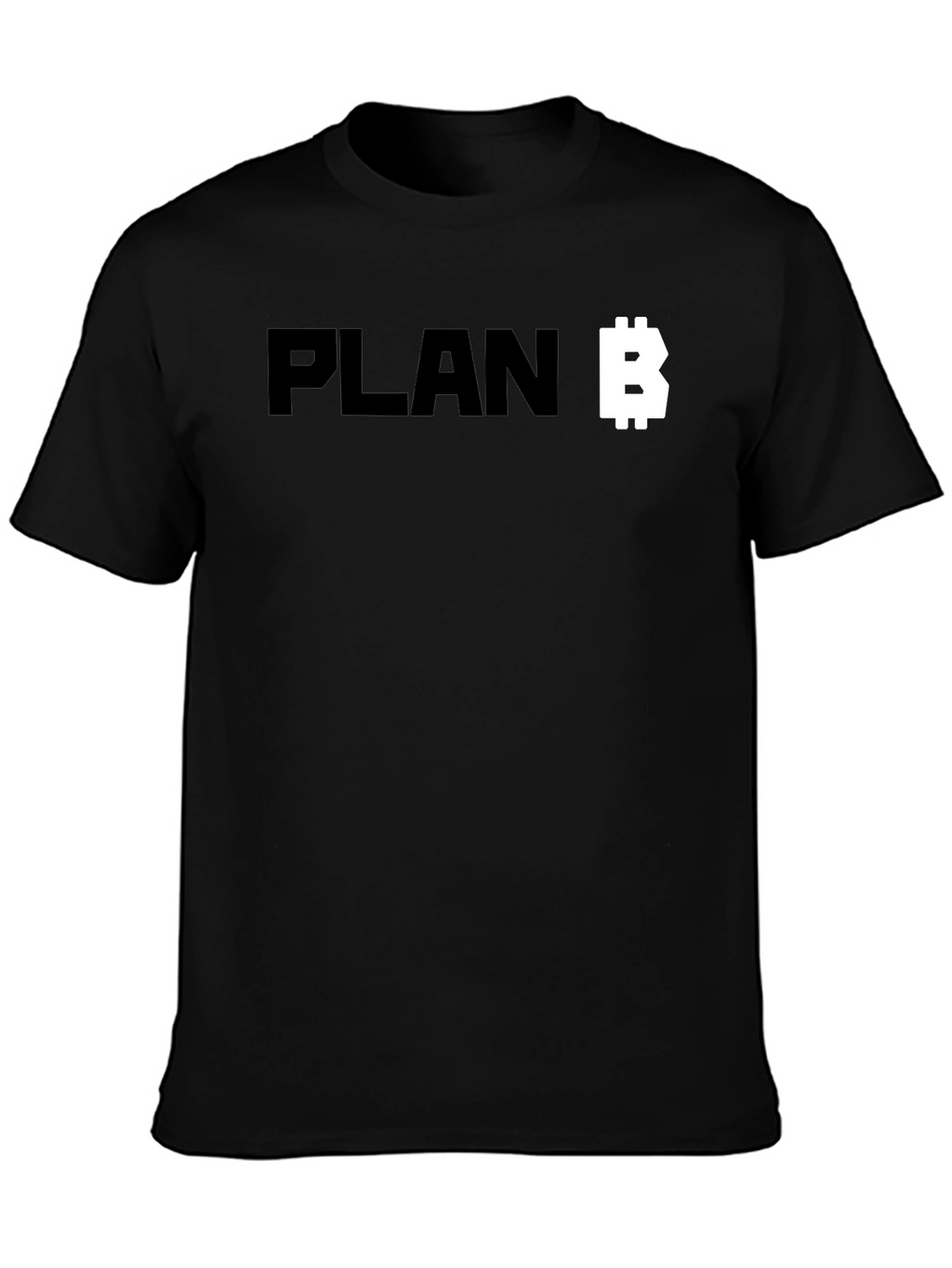 Plan B Bitcoin Crypto Black T-Shirt