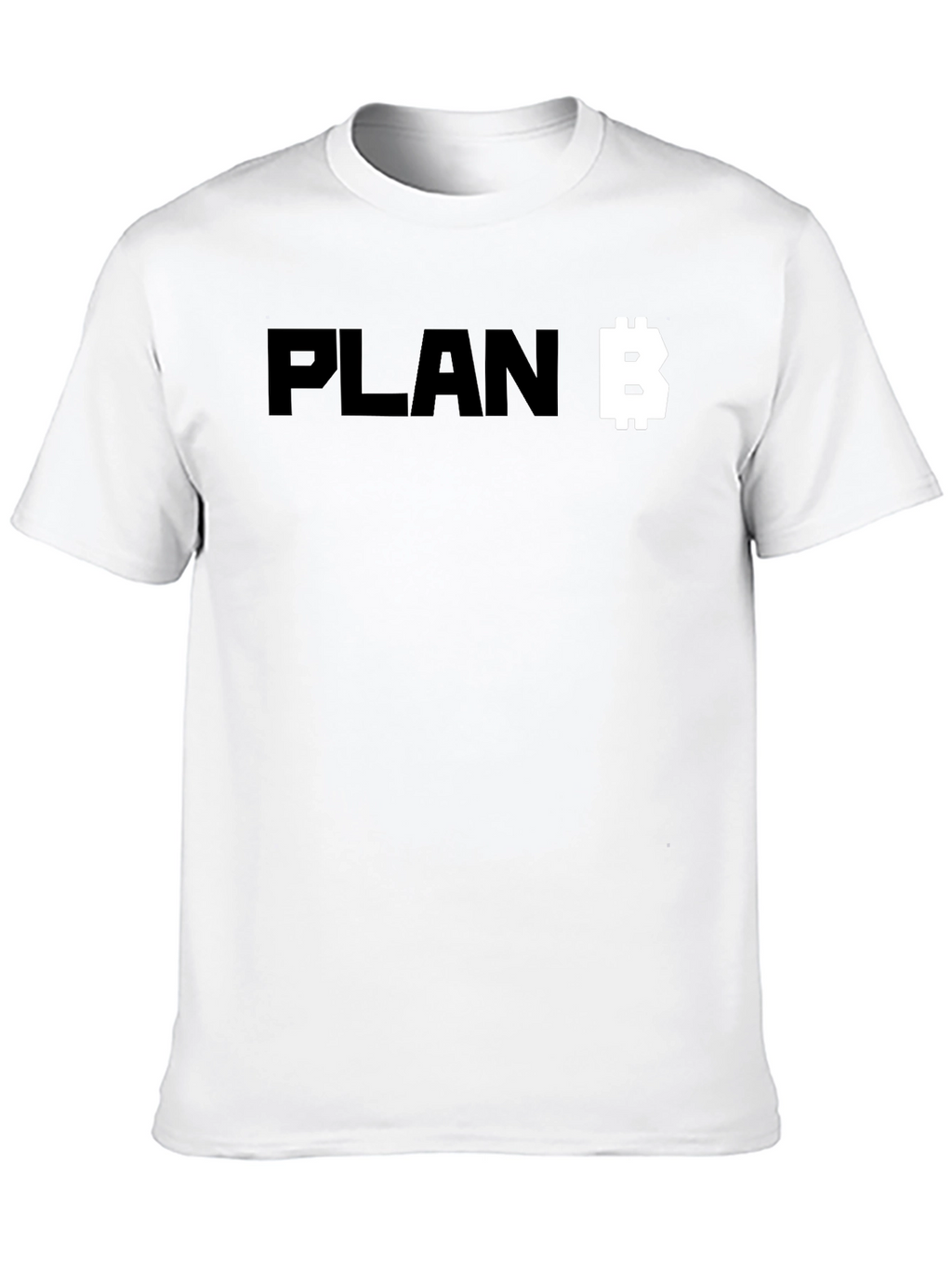 Plan B Bitcoin Crypto Black T-Shirt