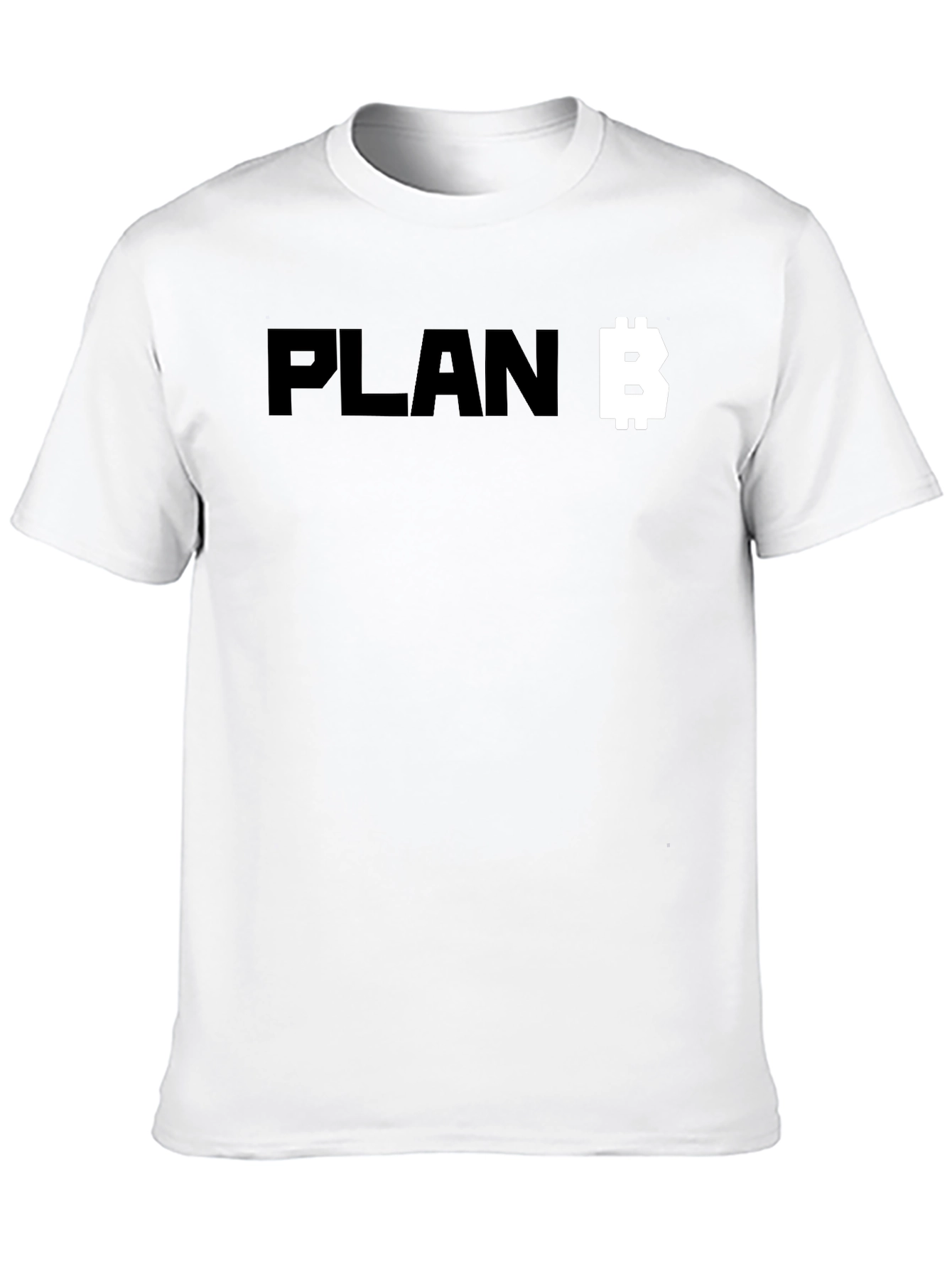 Plan B Bitcoin Crypto Black T-Shirt