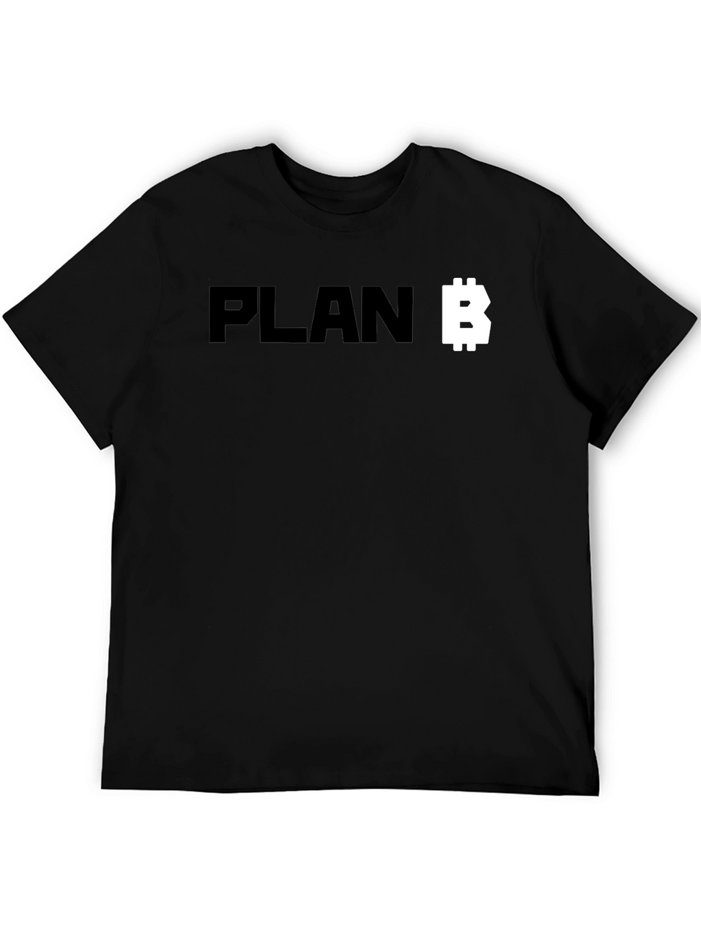 Plan B Bitcoin Crypto Black T-Shirt