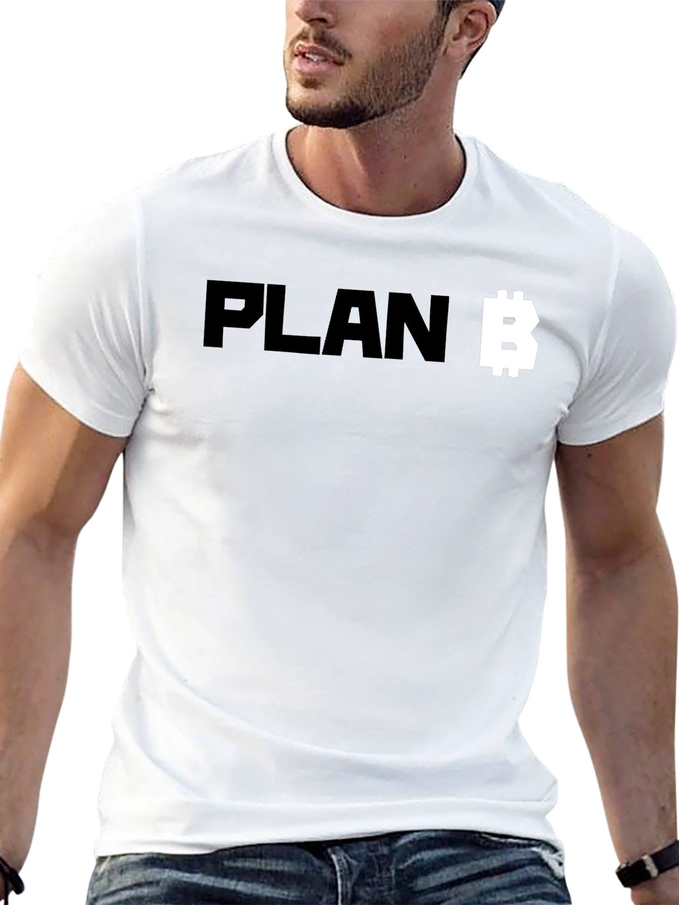 Plan B Bitcoin Crypto Black T-Shirt