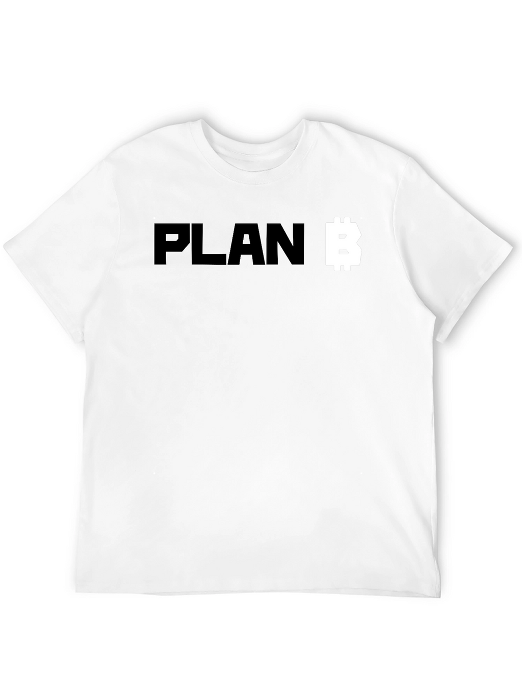 Plan B Bitcoin Crypto Black T-Shirt