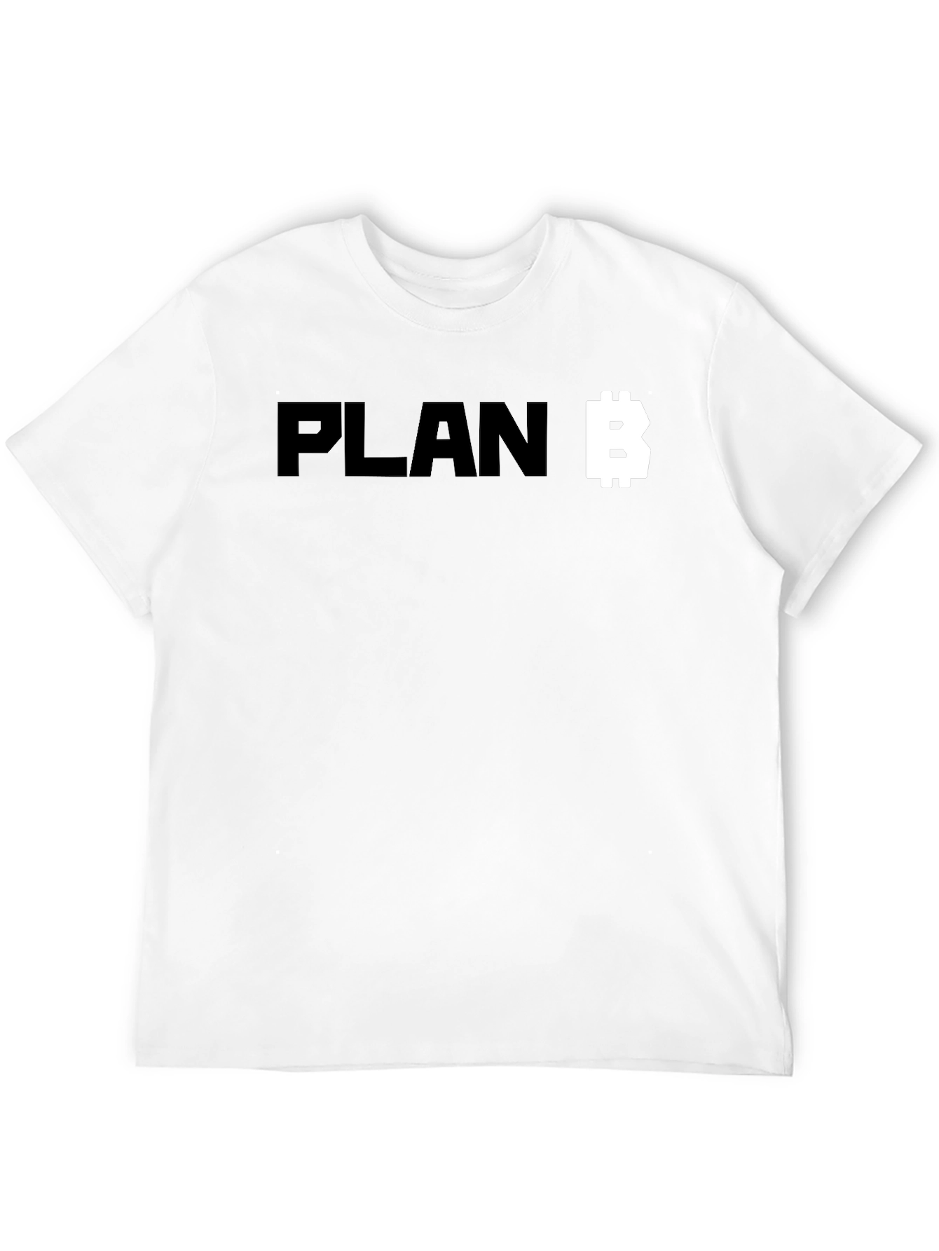 Plan B Bitcoin Crypto Black T-Shirt