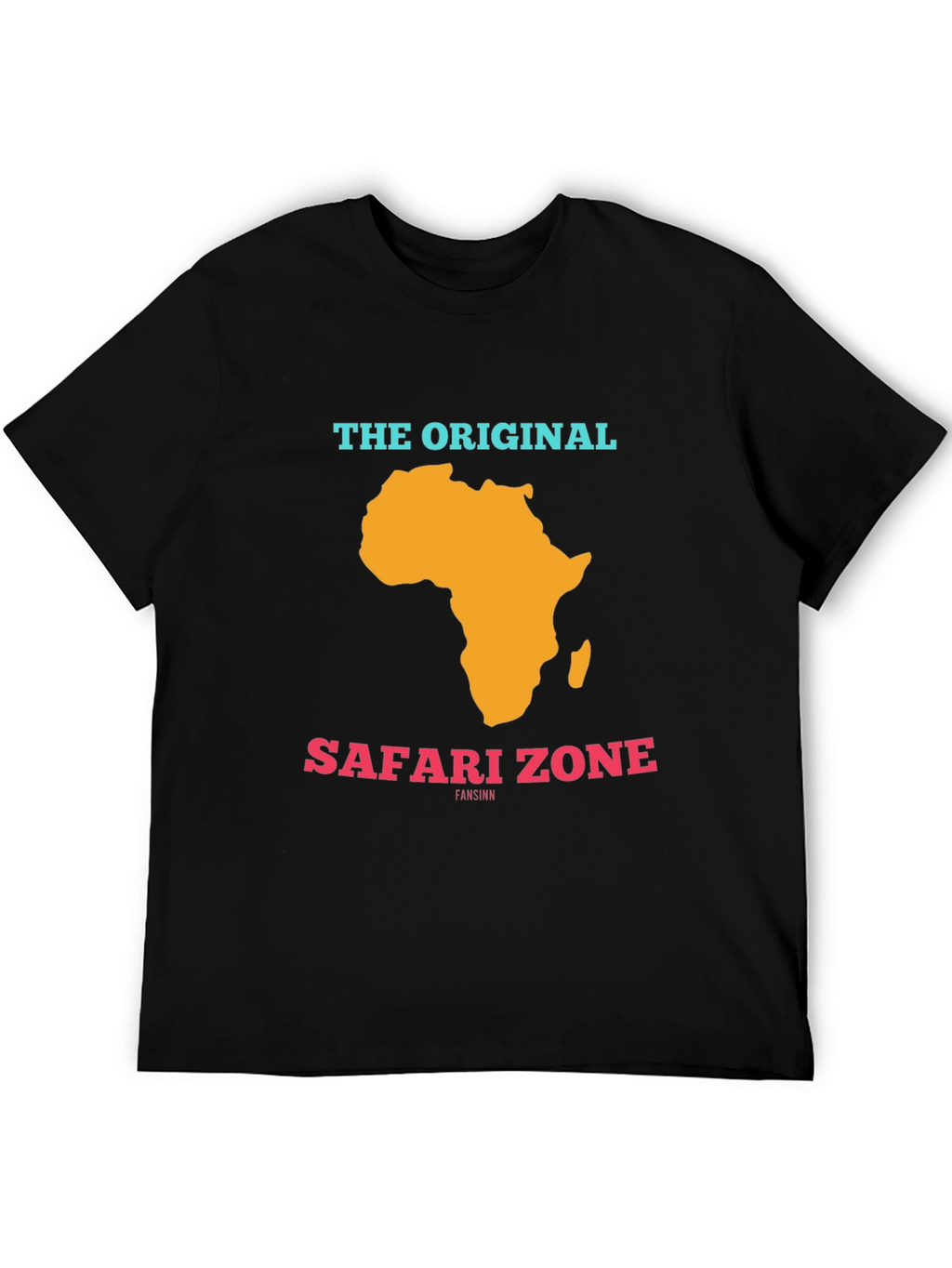 Safari Zone T-Shirt - Africa Map Tee