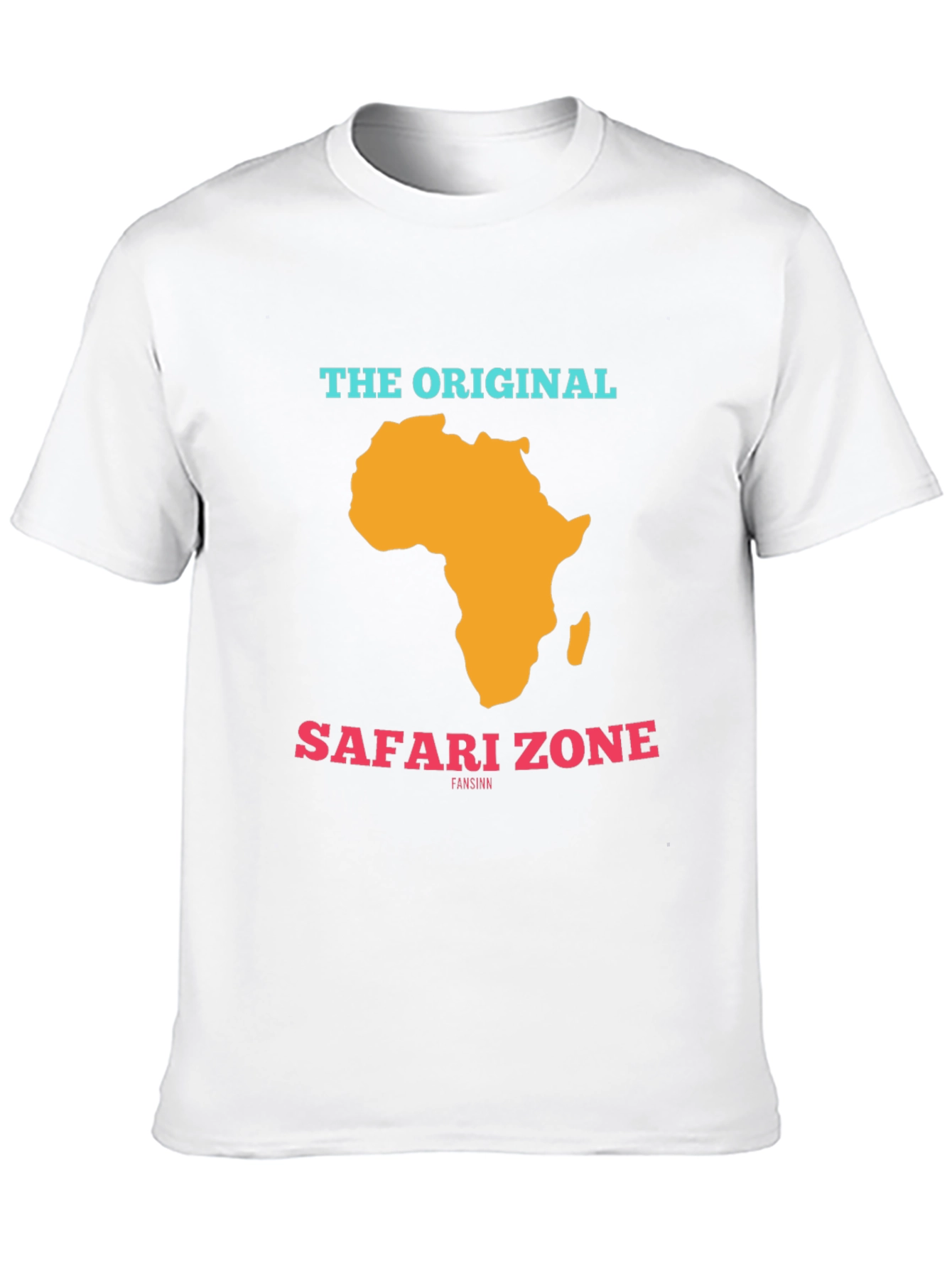 Safari Zone T-Shirt - Africa Map Tee