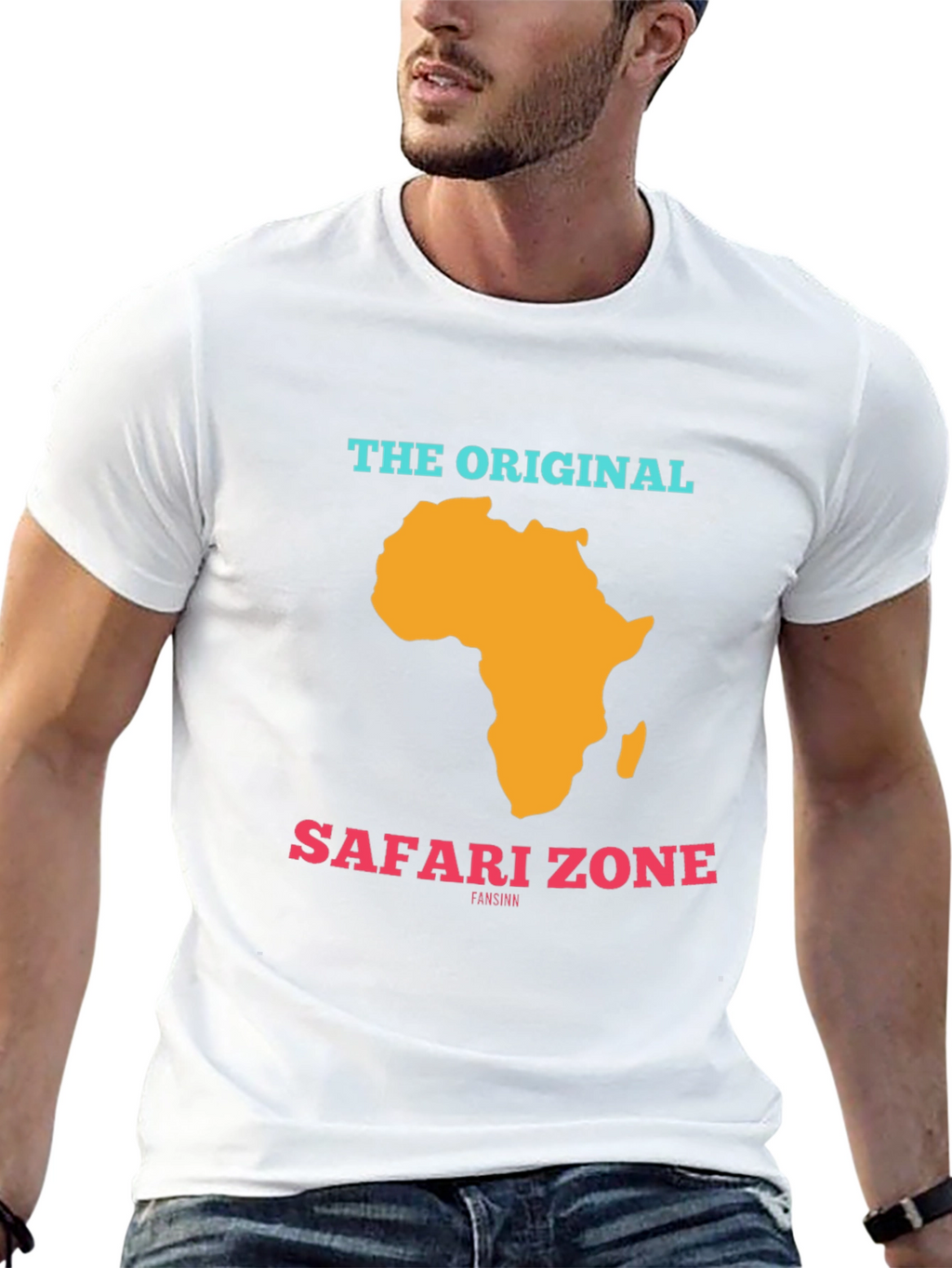 Safari Zone T-Shirt - Africa Map Tee
