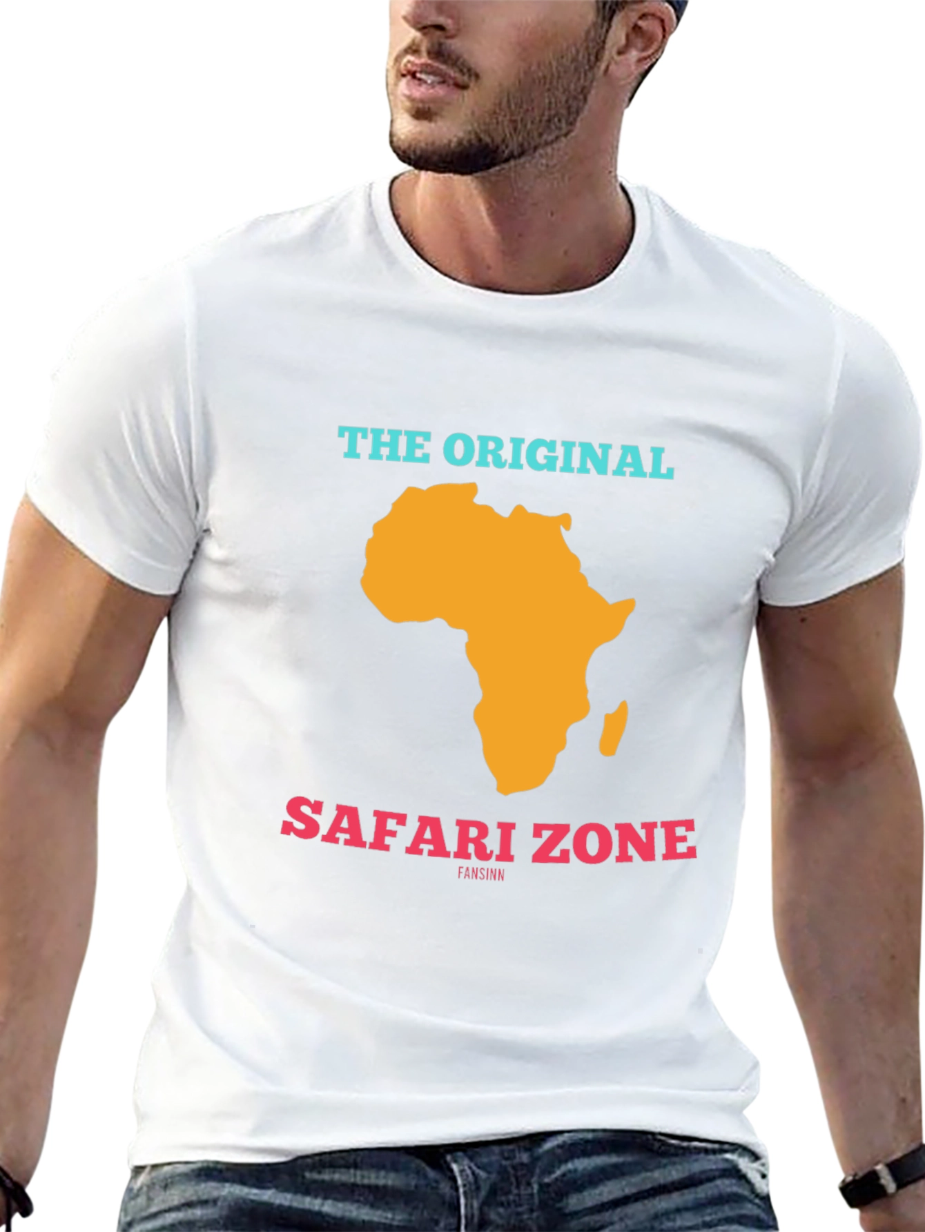Safari Zone T-Shirt - Africa Map Tee