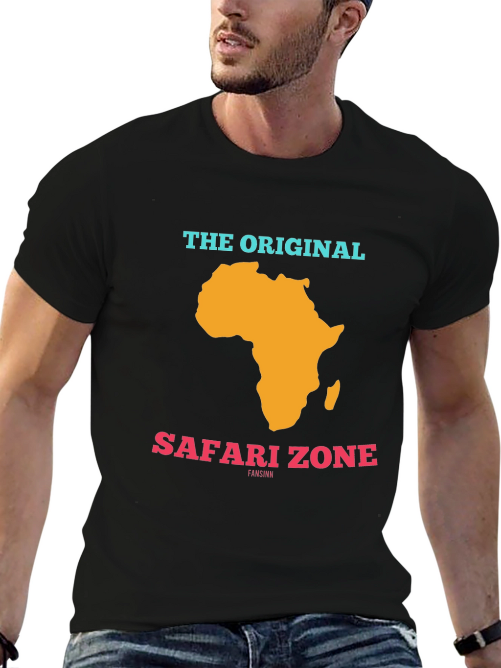 Safari Zone T-Shirt - Africa Map Tee
