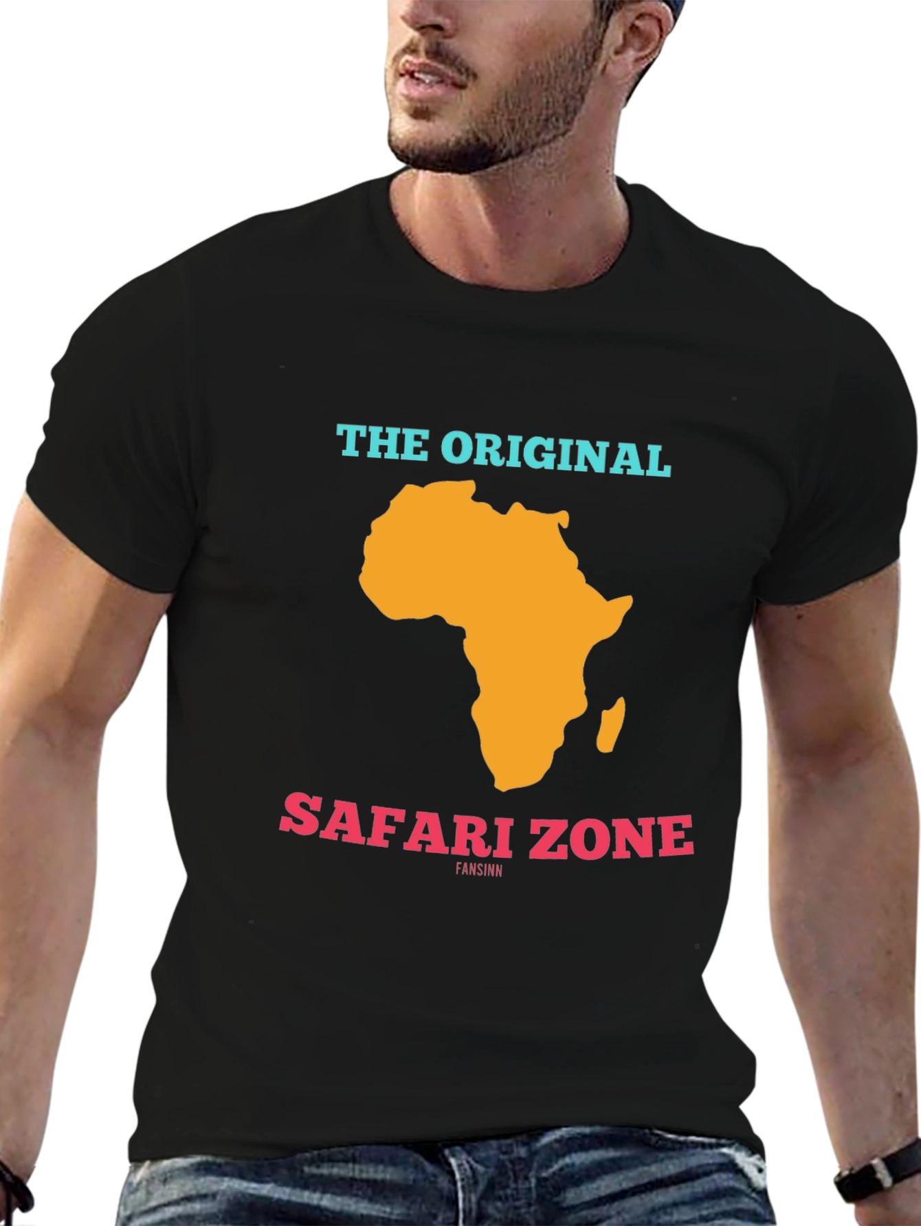 Safari Zone T-Shirt - Africa Map Tee