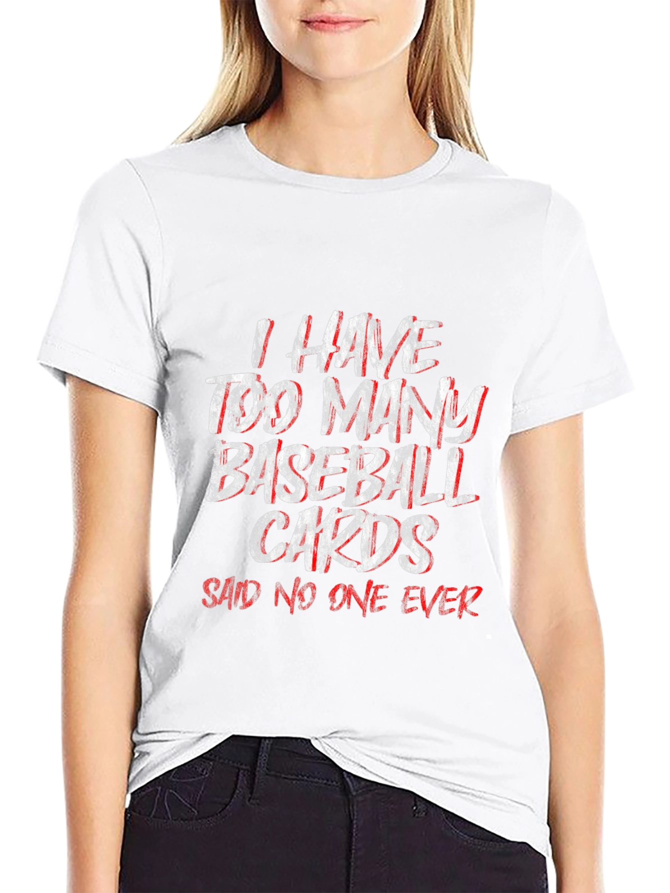Baseball Cards Graphic Tee - Never Enough!
