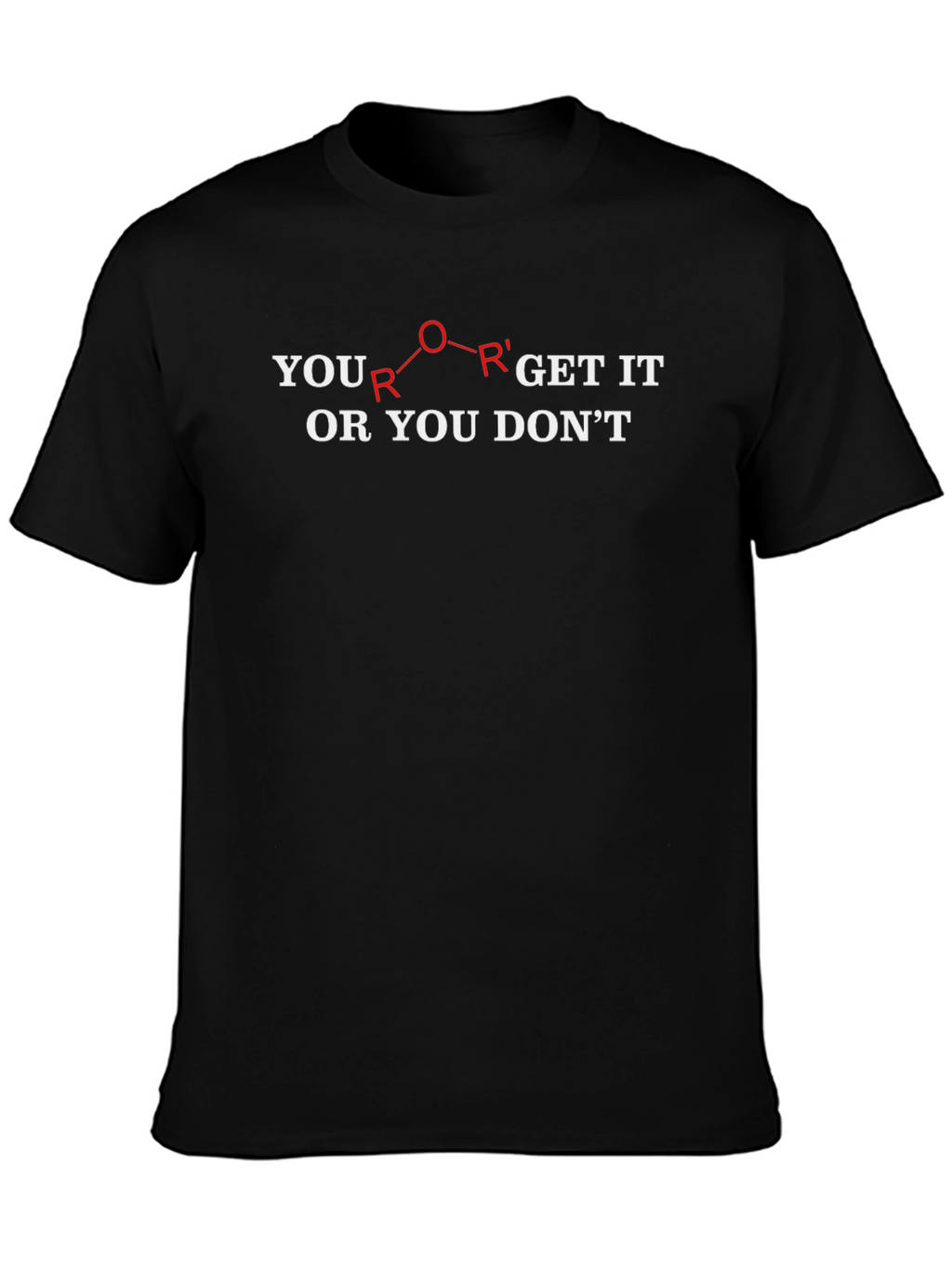 Funny Chemistry Ether Molecule T-Shirt