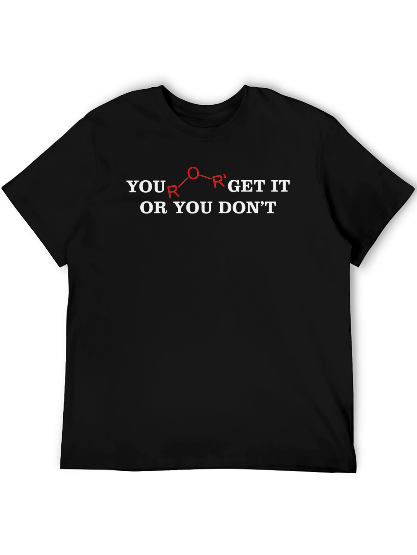 Funny Chemistry Ether Molecule T-Shirt