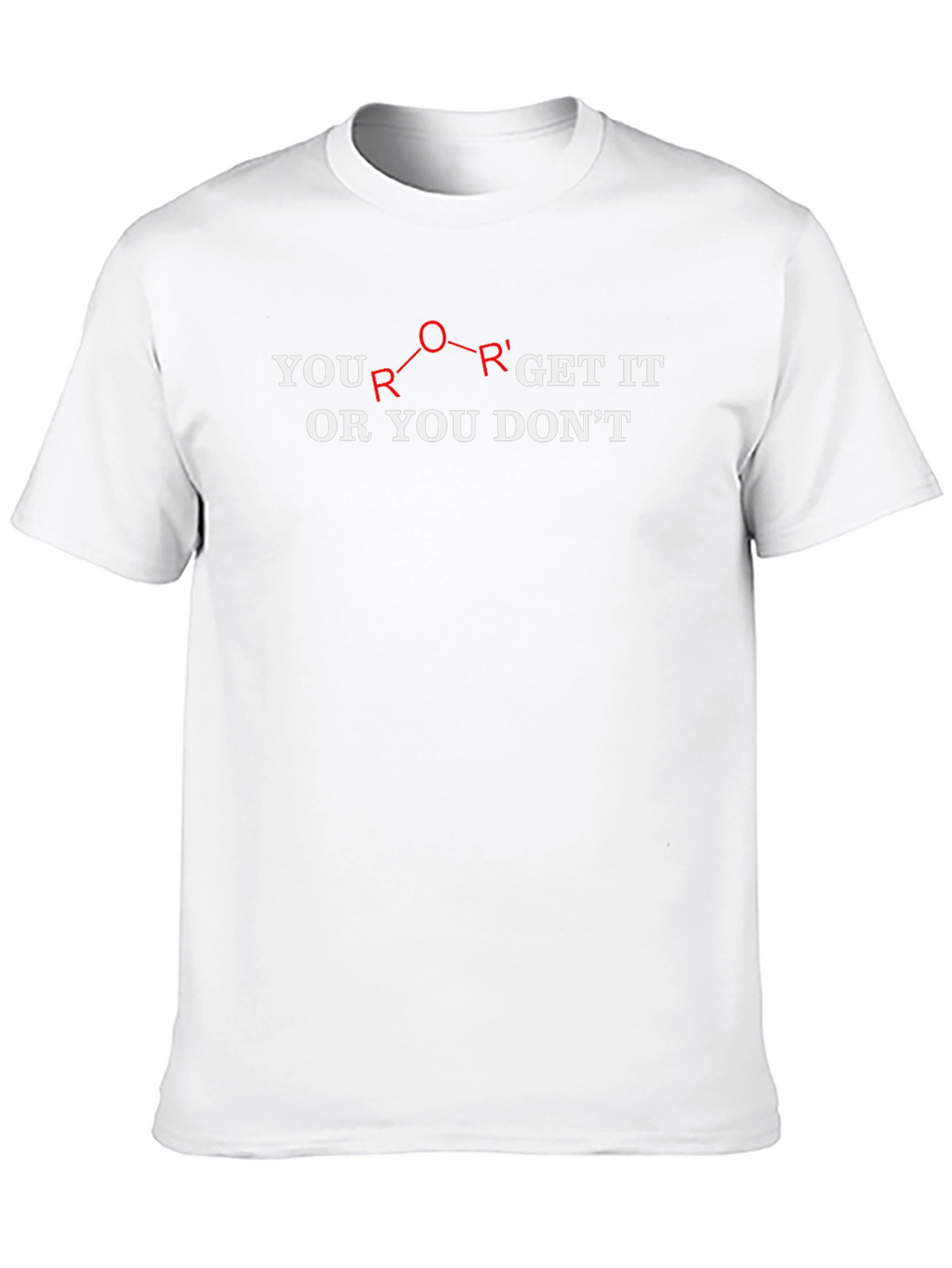 Funny Chemistry Ether Molecule T-Shirt