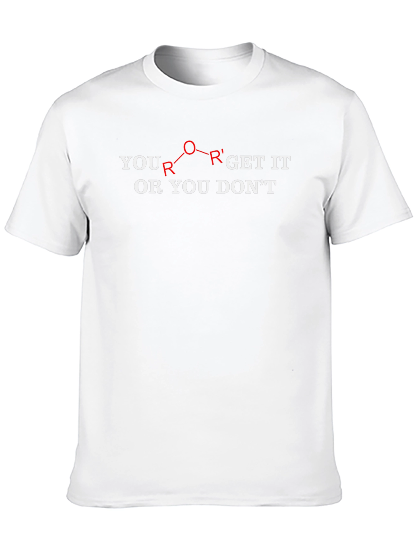 Funny Chemistry Ether Molecule T-Shirt