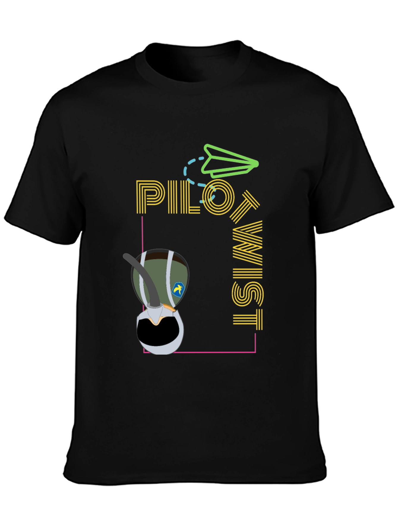 Pilot Twist Graphic Tee - Unique Aviation Style