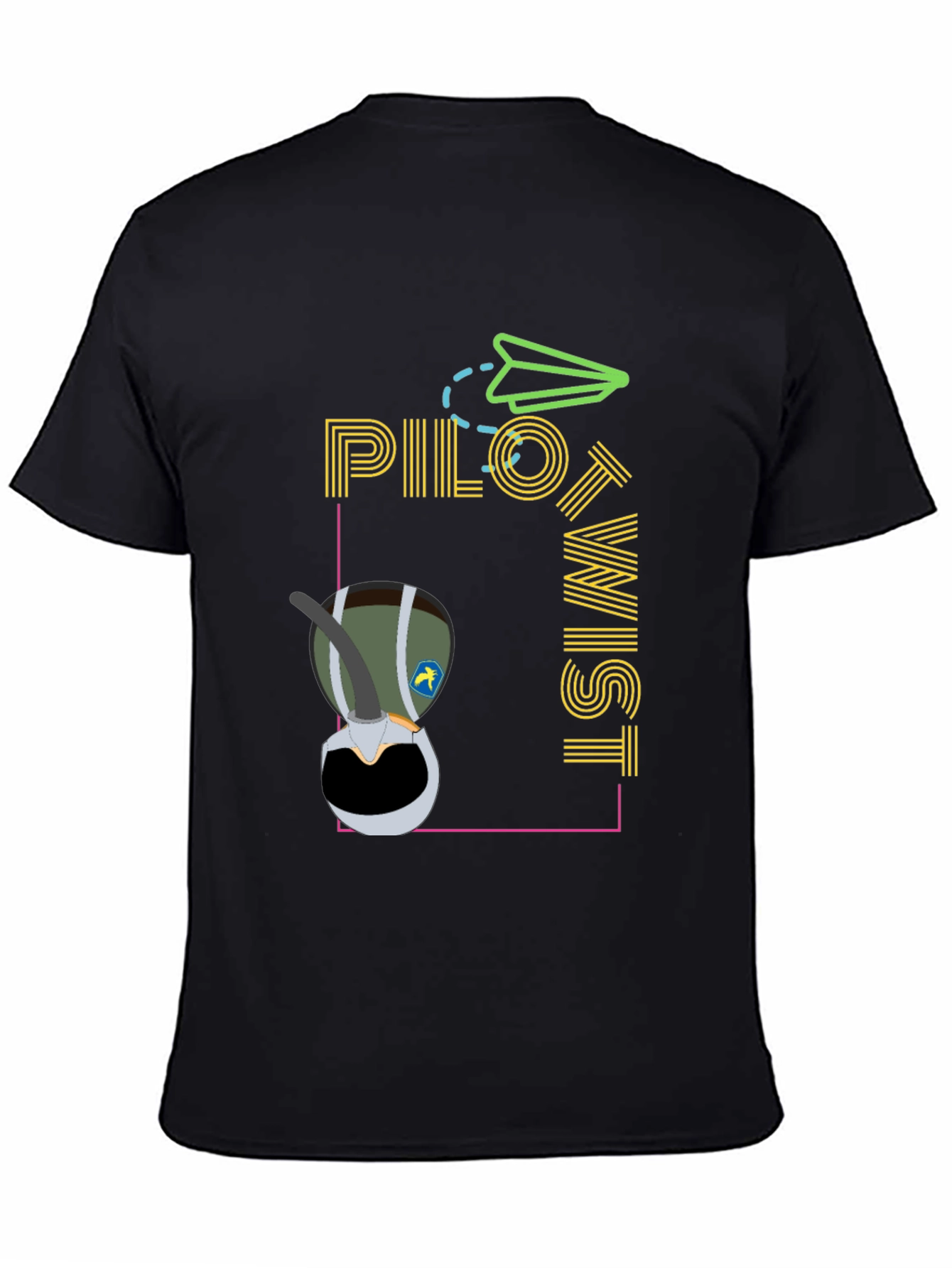 Pilot Twist Graphic Tee - Unique Aviation Style