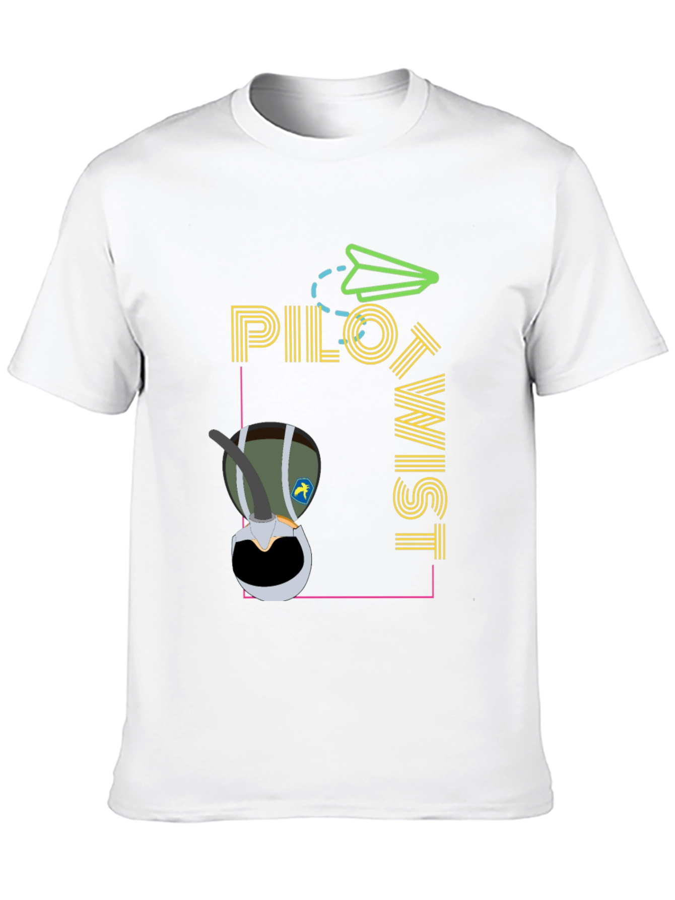 Pilot Twist Graphic Tee - Unique Aviation Style