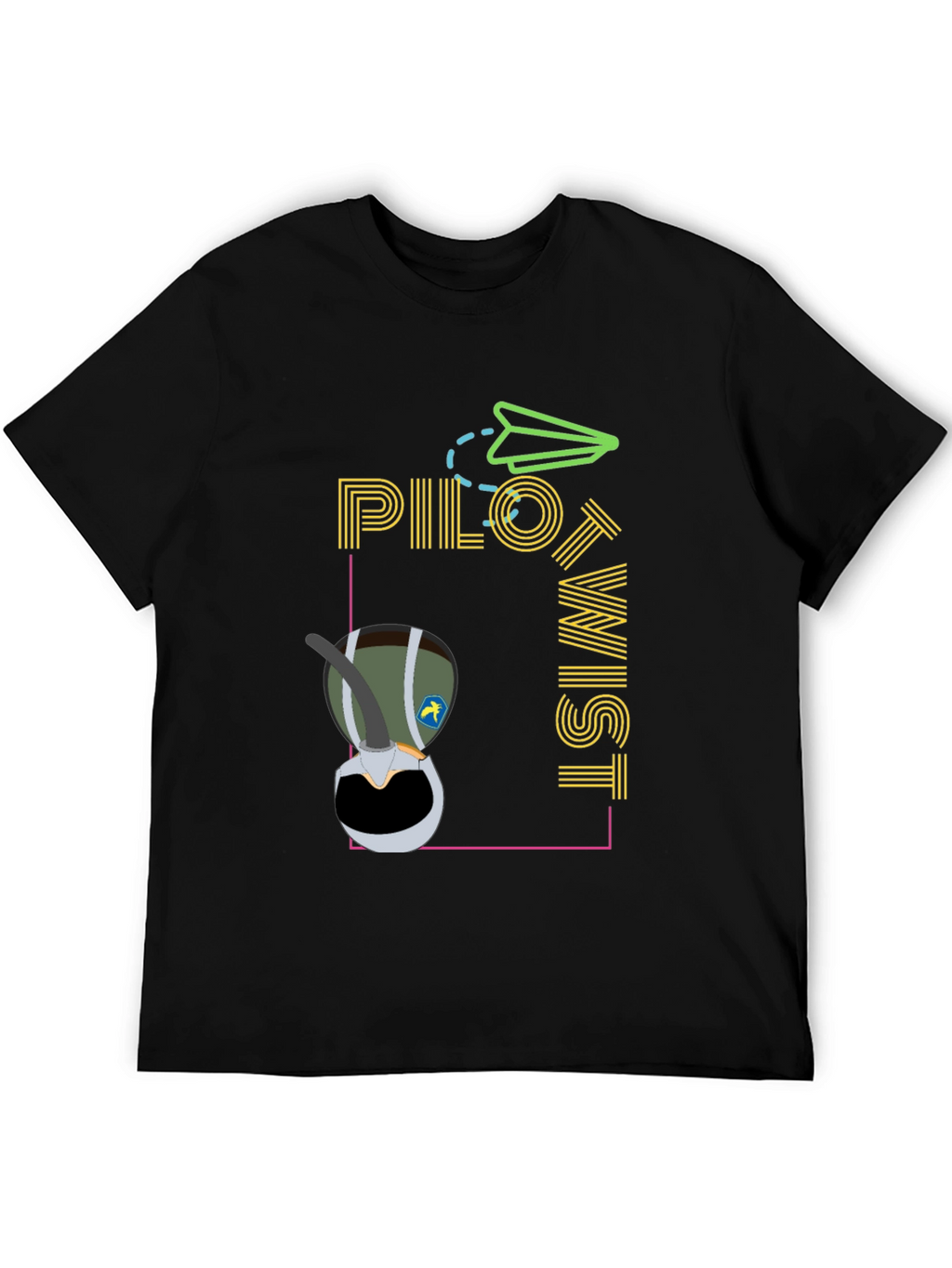 Pilot Twist Graphic Tee - Unique Aviation Style