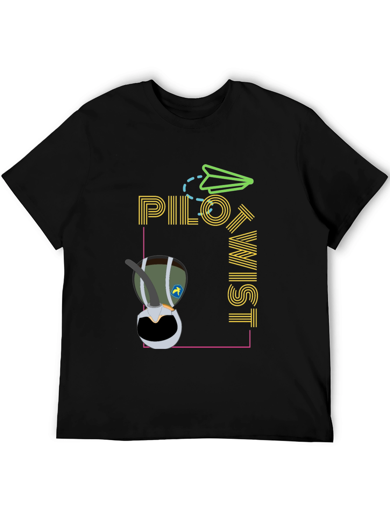Pilot Twist Graphic Tee - Unique Aviation Style
