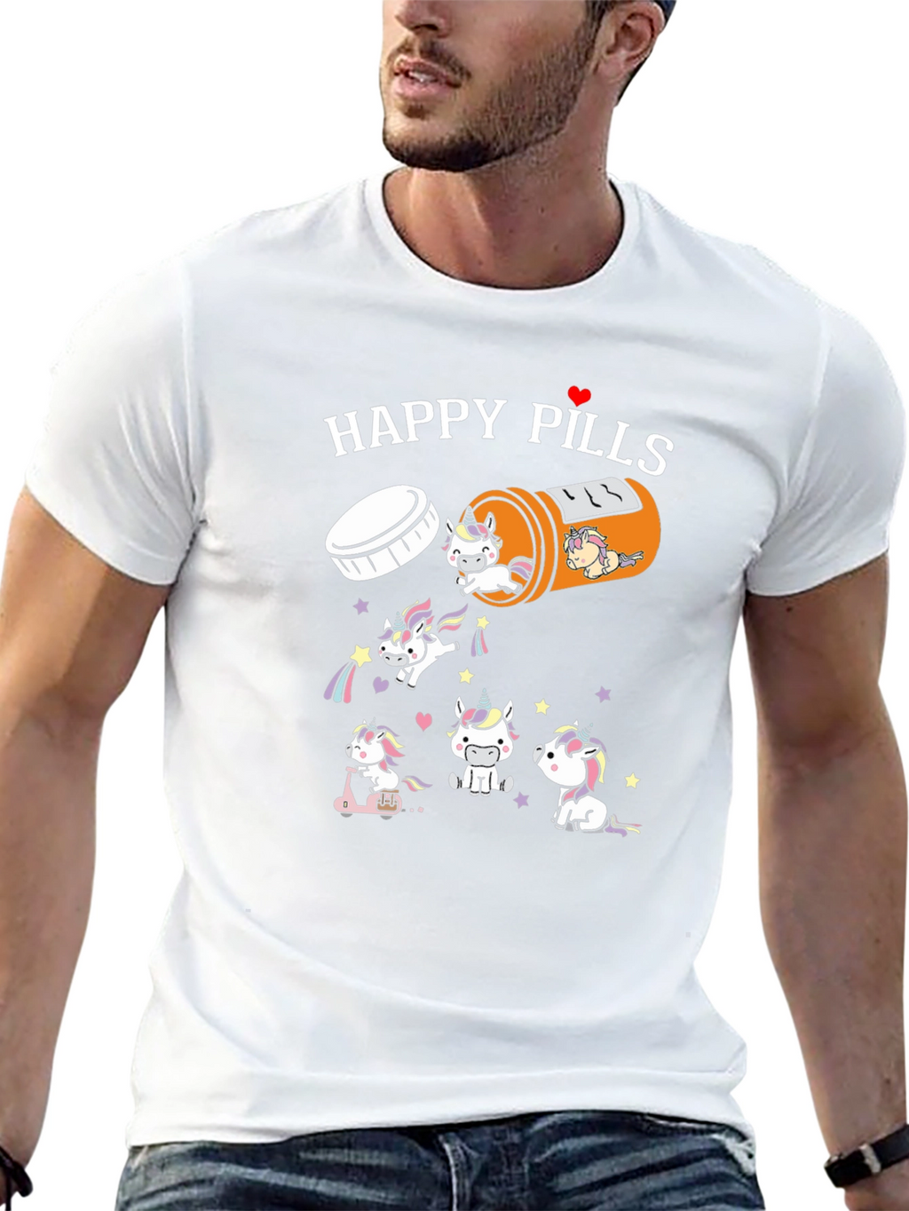Happy Pills Unicorn T-Shirt